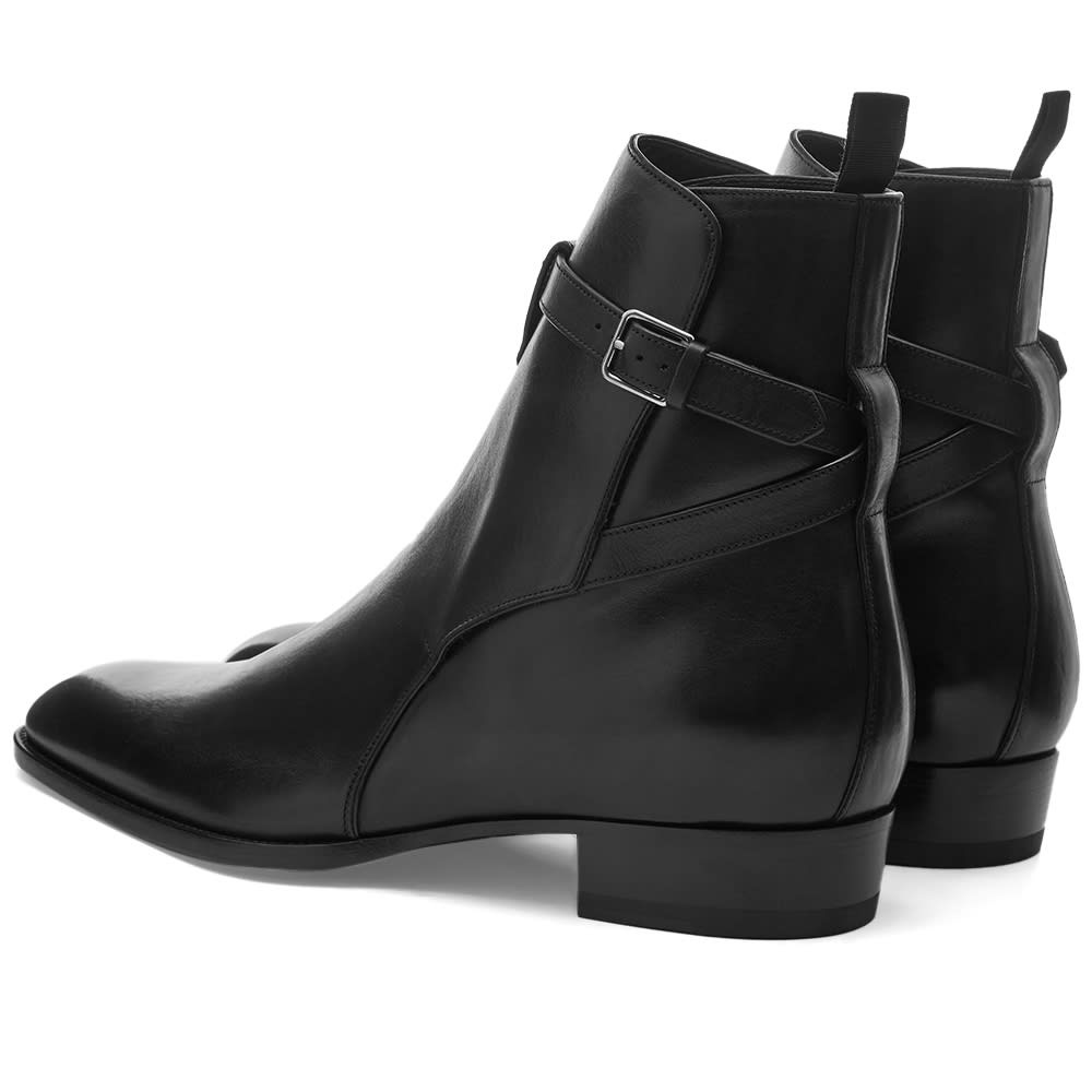 Saint Laurent Wyatt 30mm Jodhpur Boot - 3