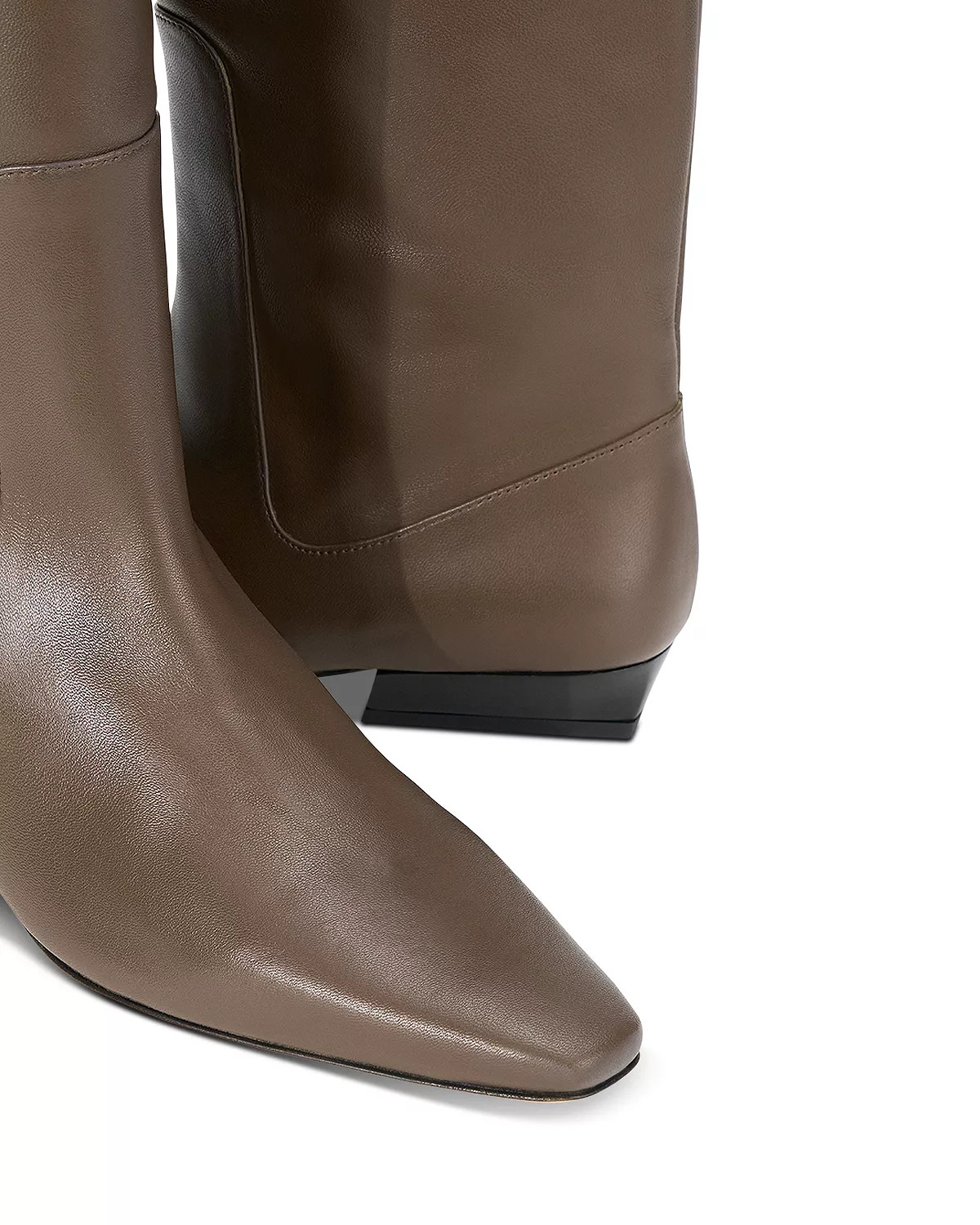 Women's Wally Flat Boots in Leather - 4