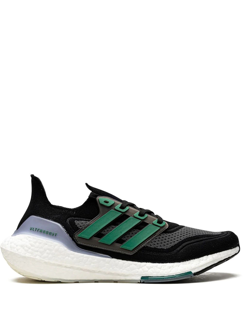 Ultra Boost 2021 "Black/Sub Green" sneakers - 1