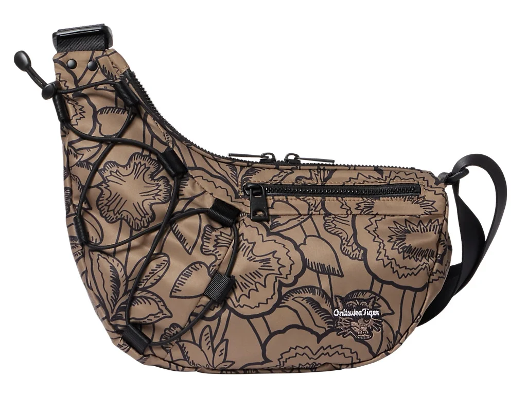 PRINTED SMALL MESSENGER BAG - 1