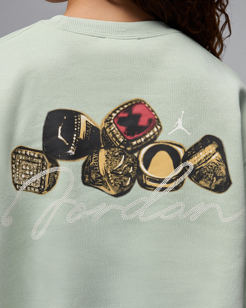 Jordan Brooklyn Fleece Women's Crew-Neck Sweatshirt 5