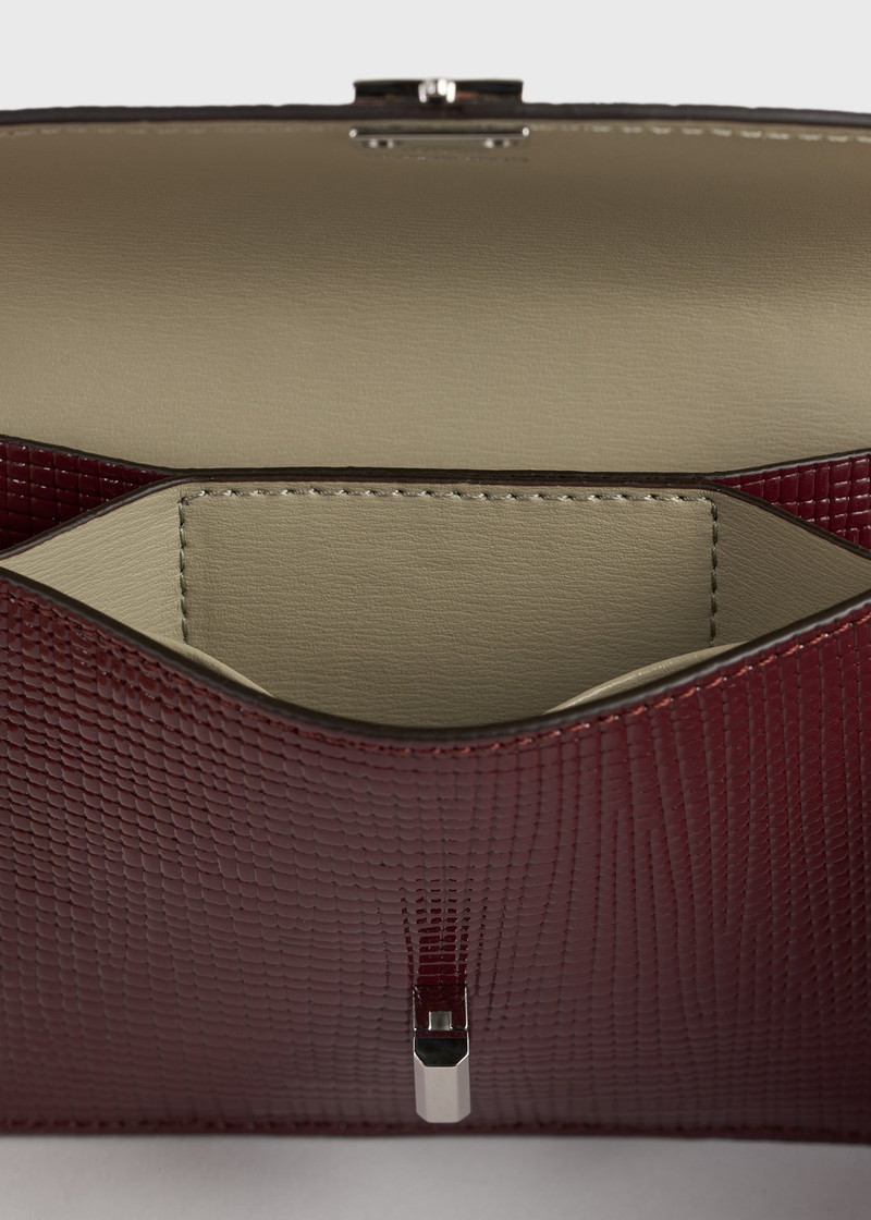 T-lock palmellato-patent cardholder cherry 4
