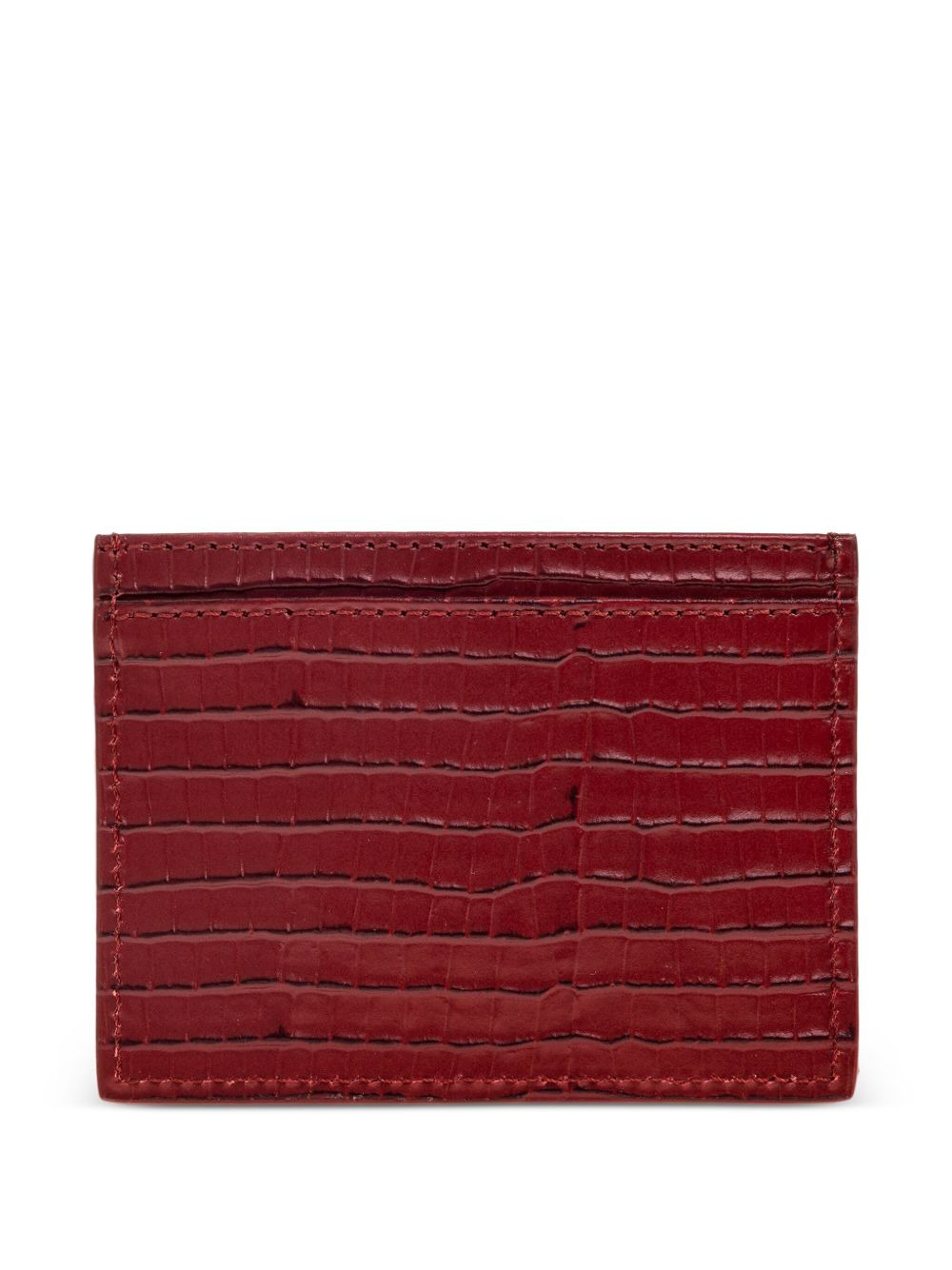 metallic-orb leather cardholder - 2