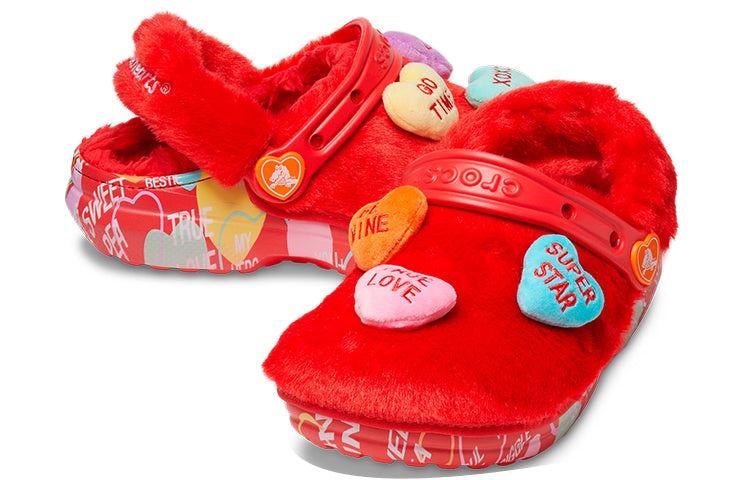Crocs Sweethearts x Clog Classic Fur 'Valentine's Day' 207741-610 - 4