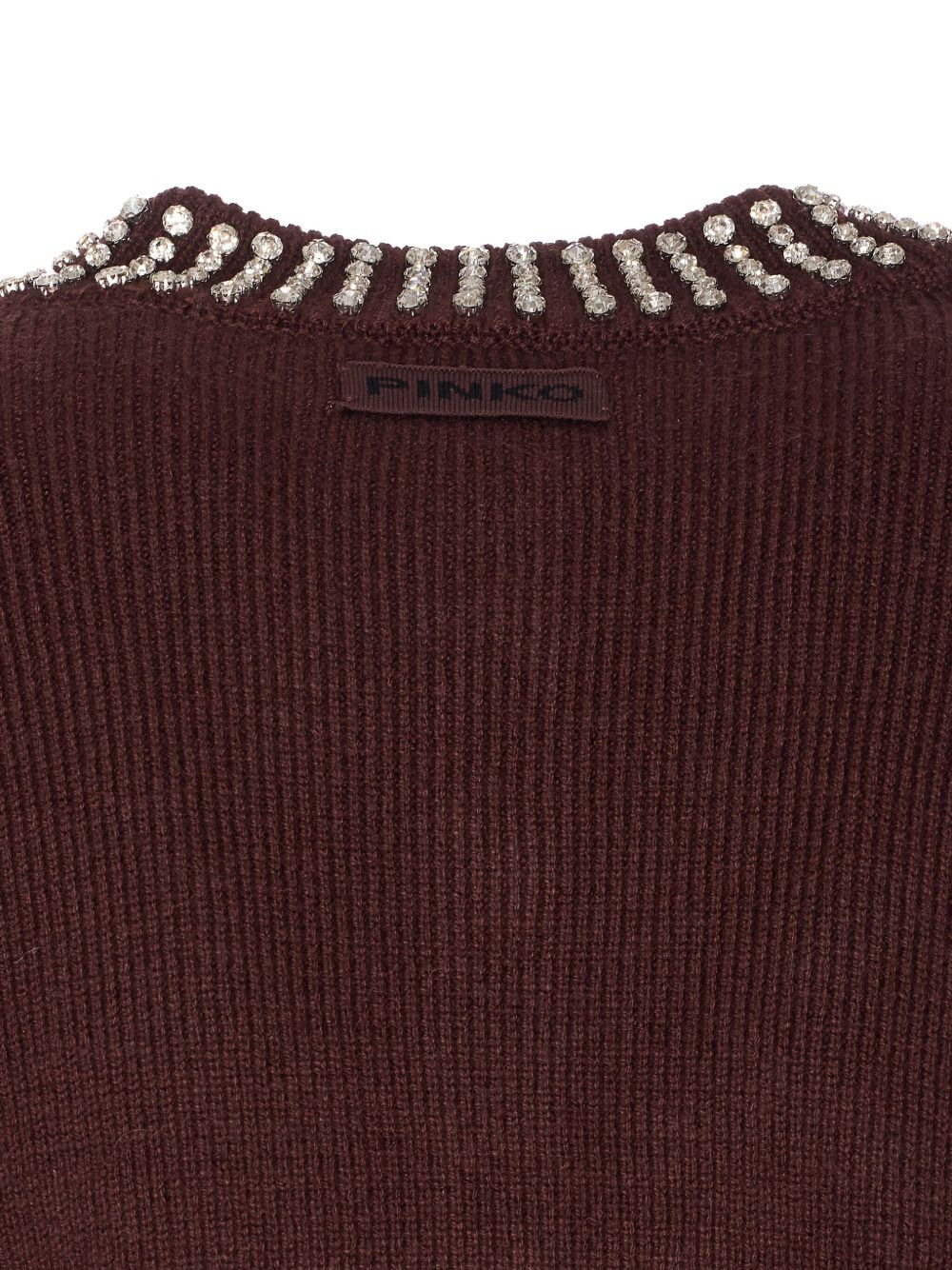 crystal-embellished cardigan - 4