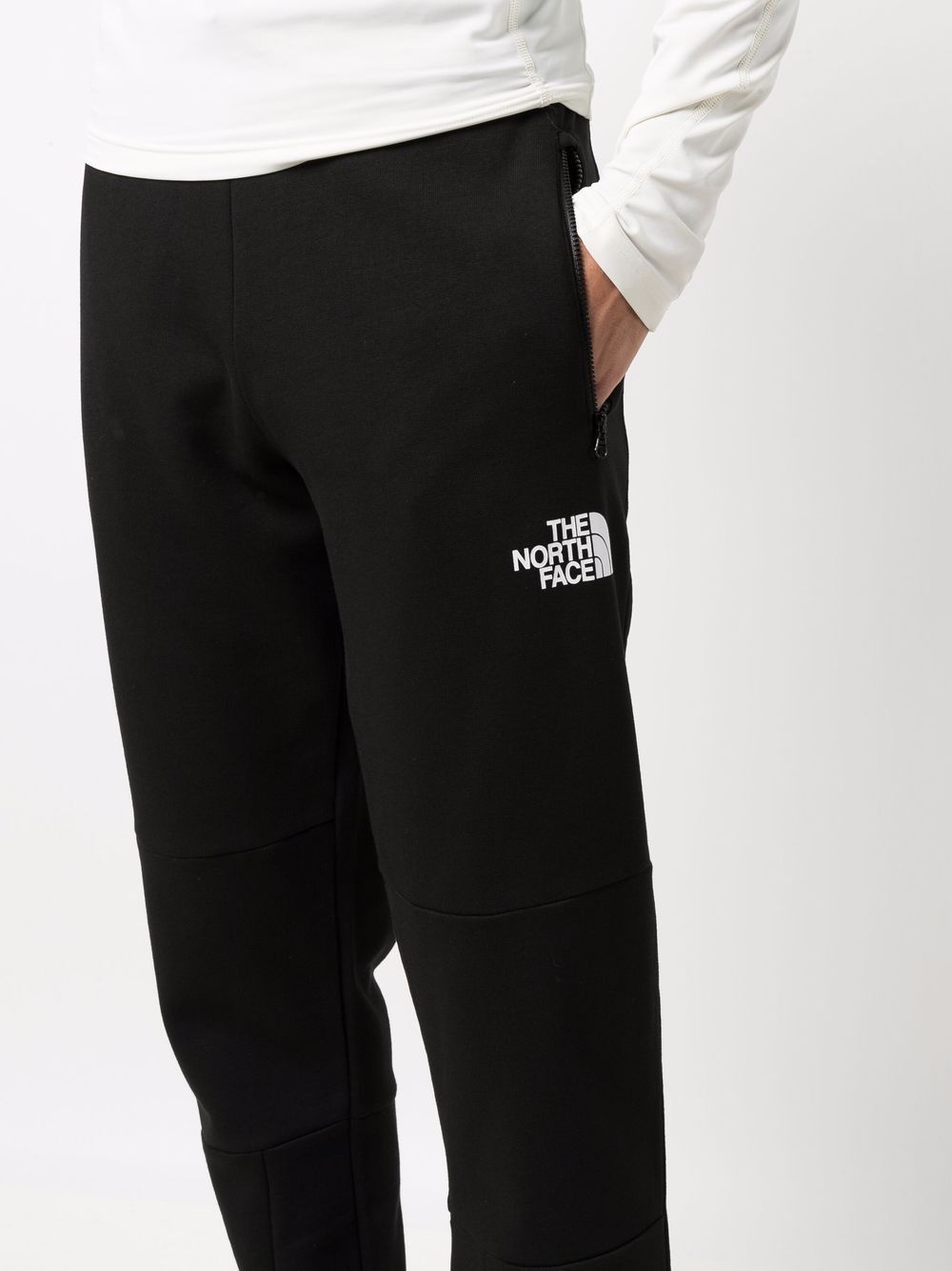 logo print track pants - 5