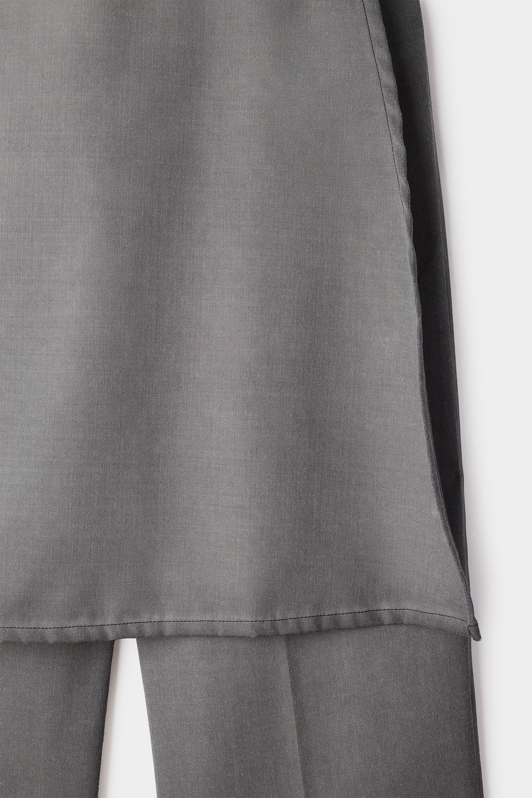 LONG PANTA SKIRT / grey - 6