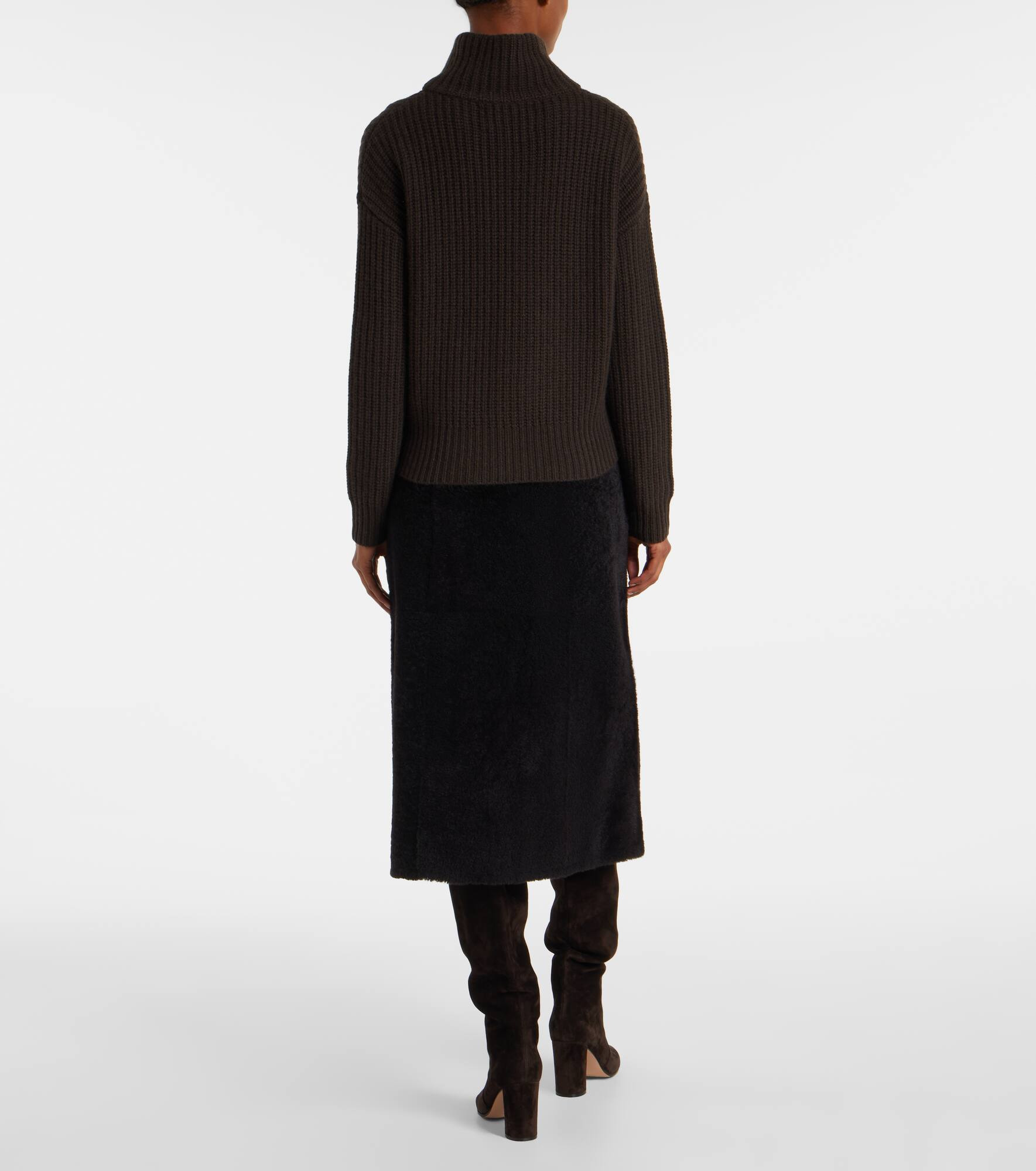 Julina cashmere turtleneck sweater - 3