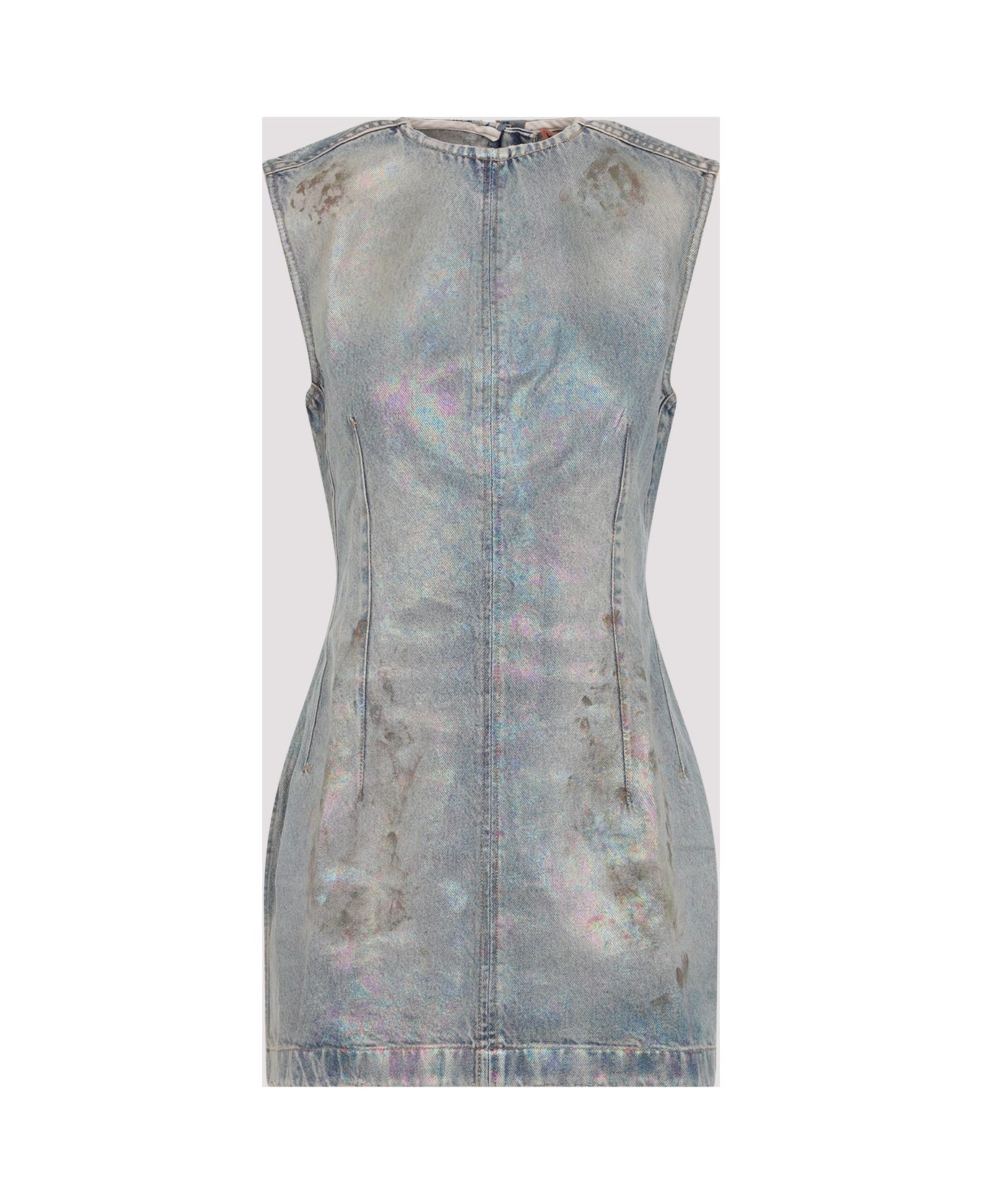 Mini Dress Denim - 3