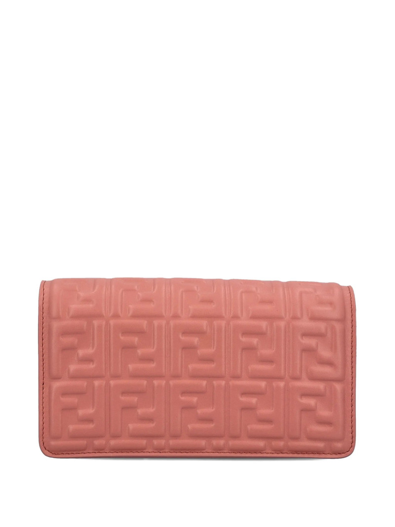 Fendi Baguette Embossed-logo Leather Wallet 3