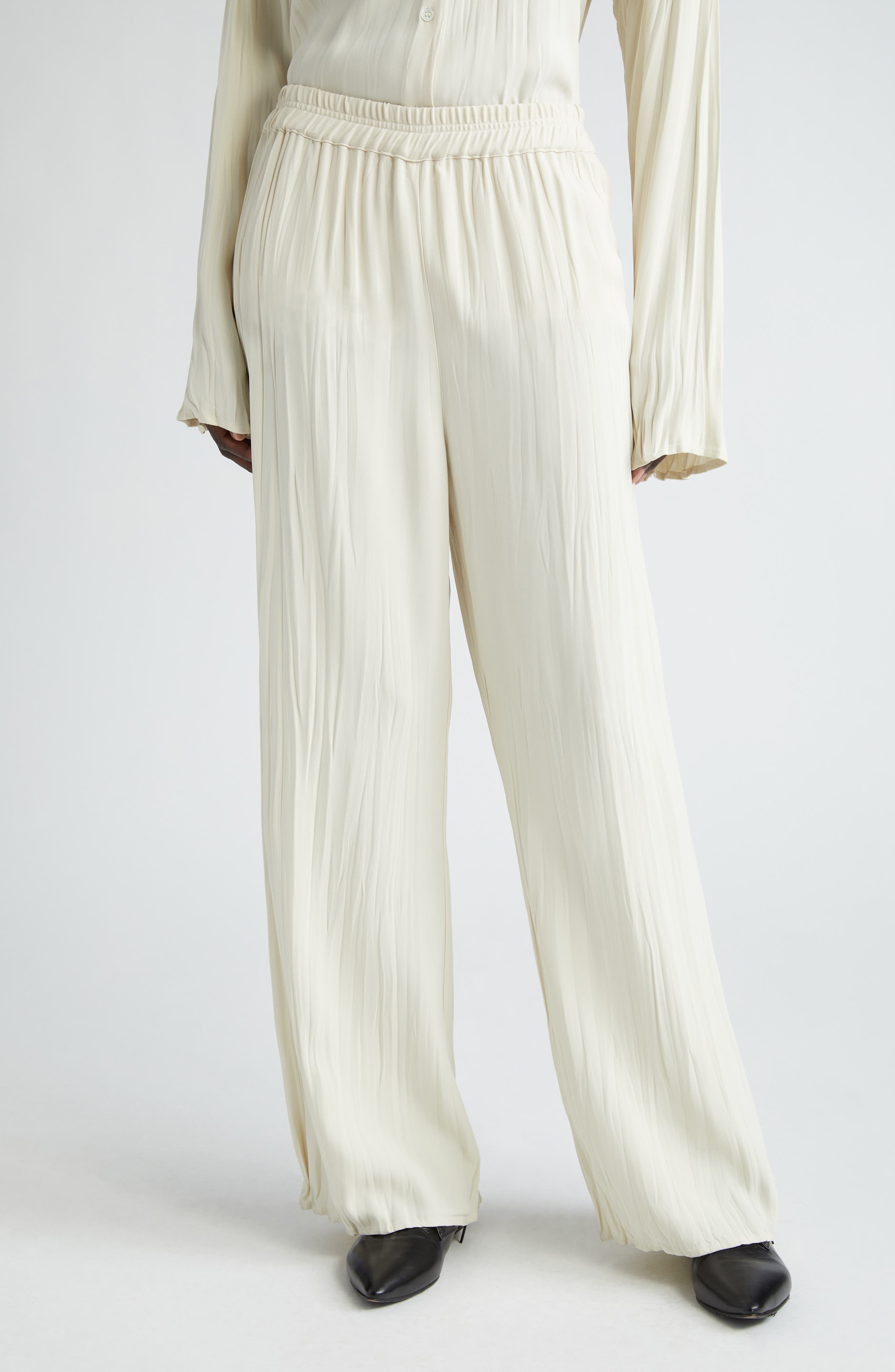 Maisie Plissé Pants - 1