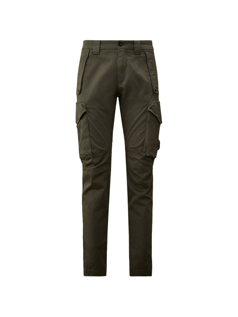 stretch sateen ergonomic rounded pockets Lens cargo pants 1