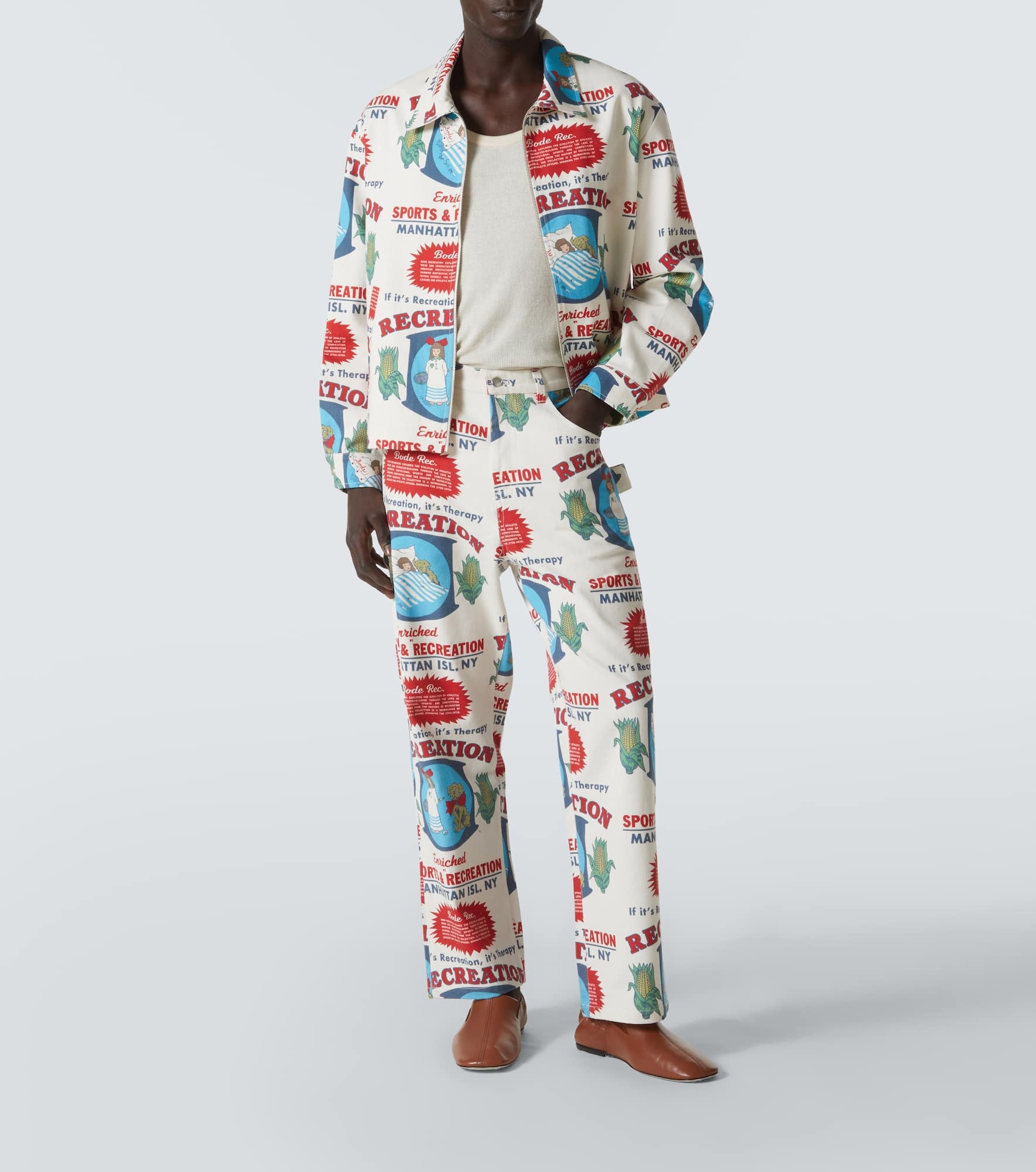 Enrichment printed cotton jacket - 2