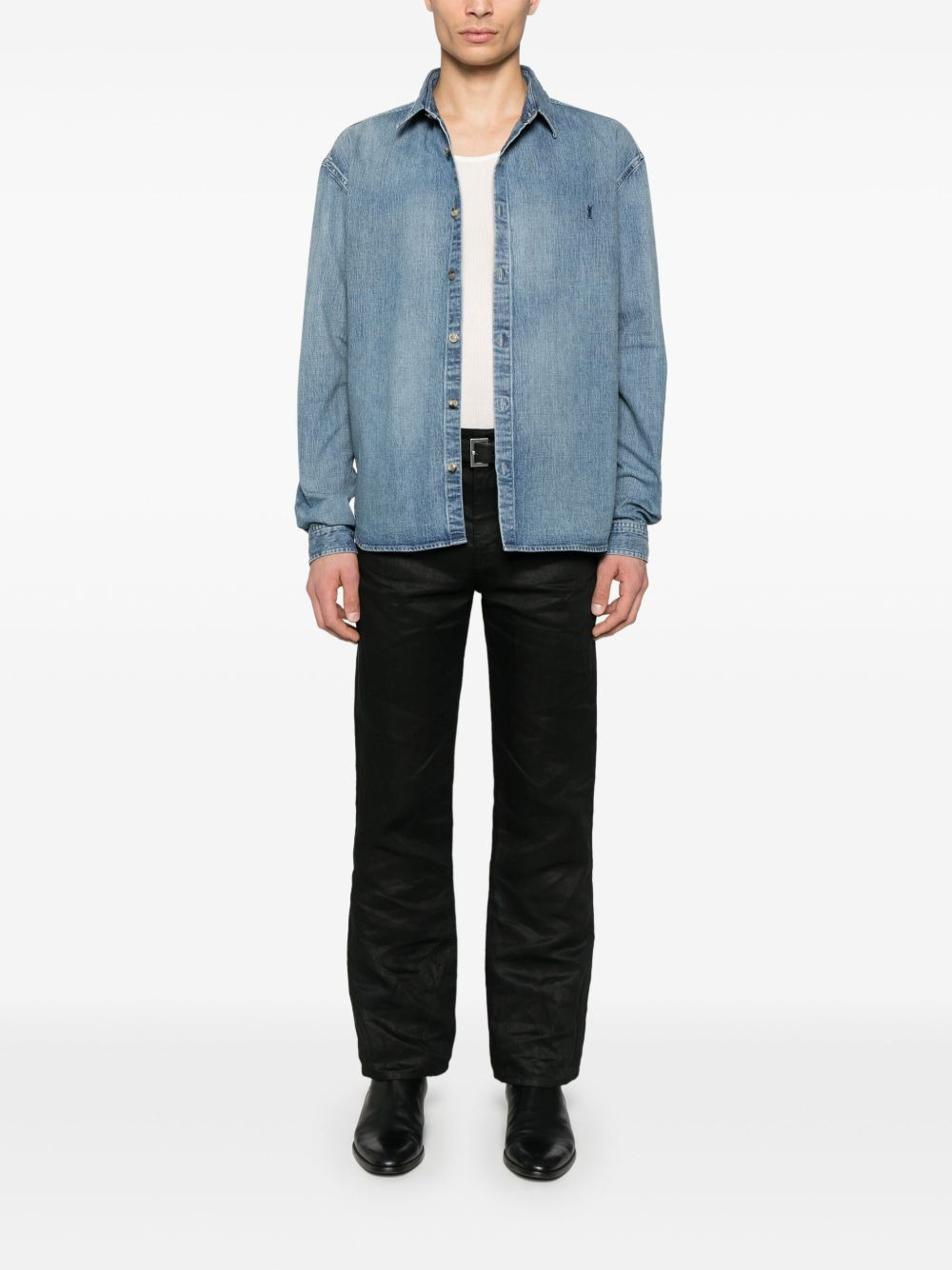 Saint Laurent Denim Shirt - 3