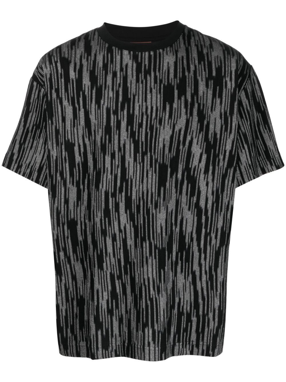 crew-neck striped T-shirt - 1