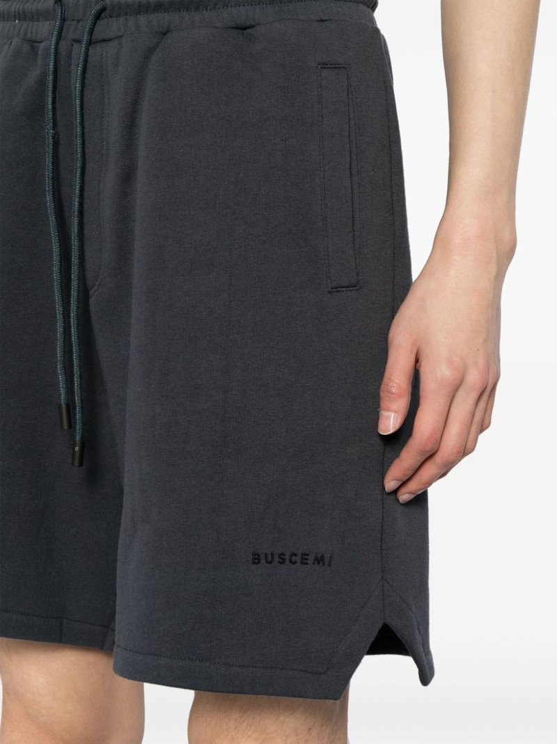 logo-embroidered track shorts 5