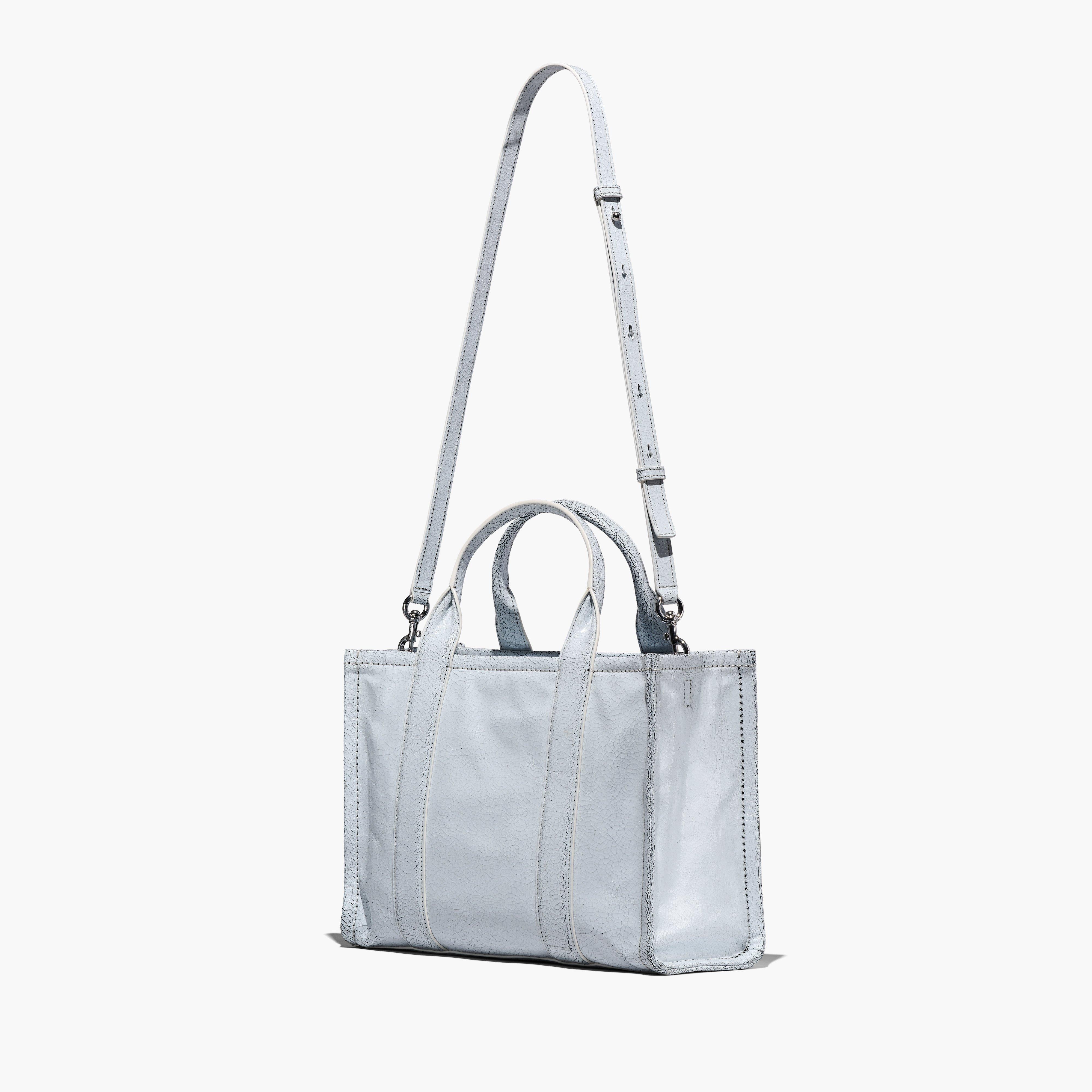 THE CRACKLE LEATHER SMALL TOTE BAG - 3