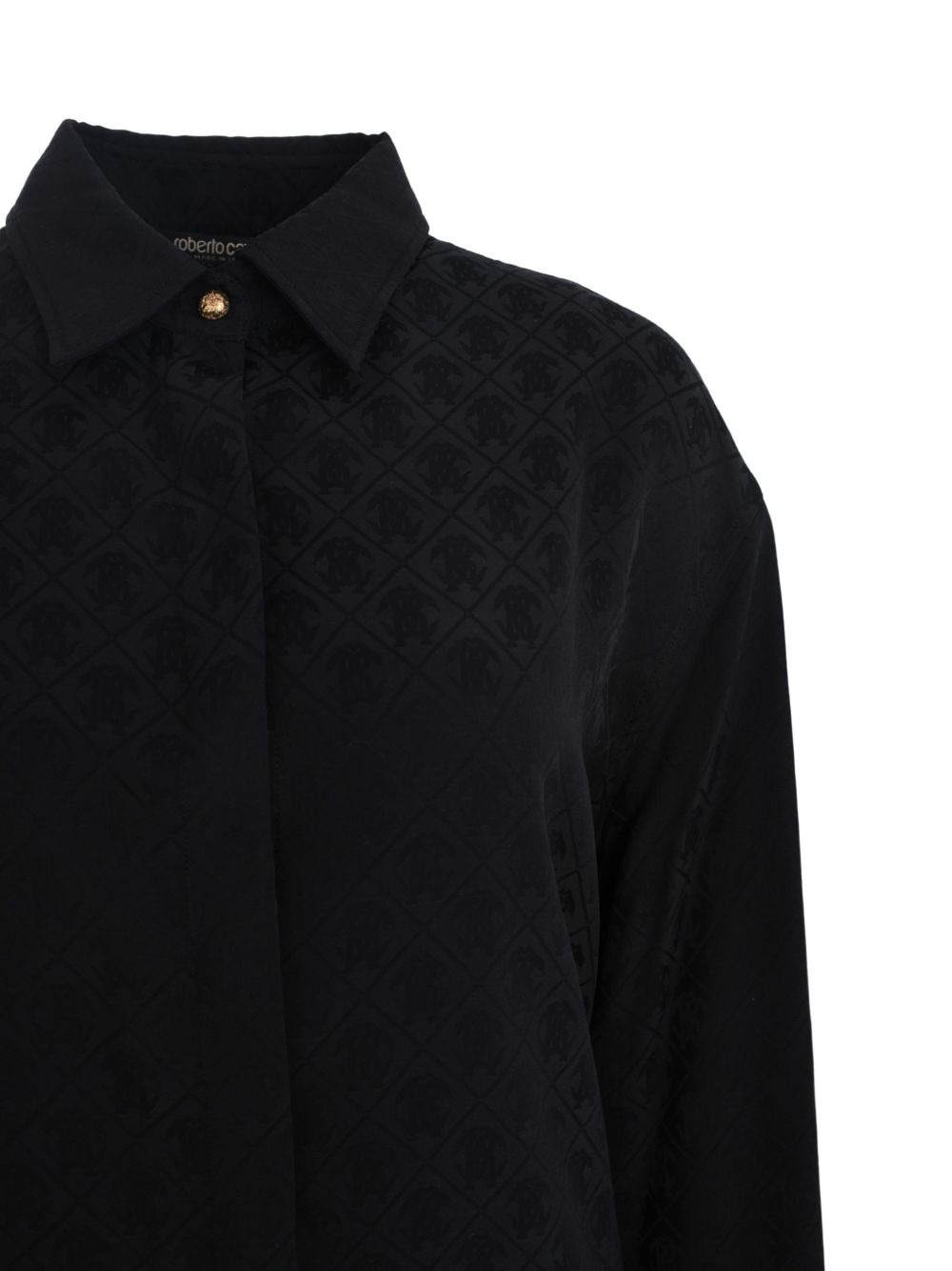 pattern-jacquard shirt - 4