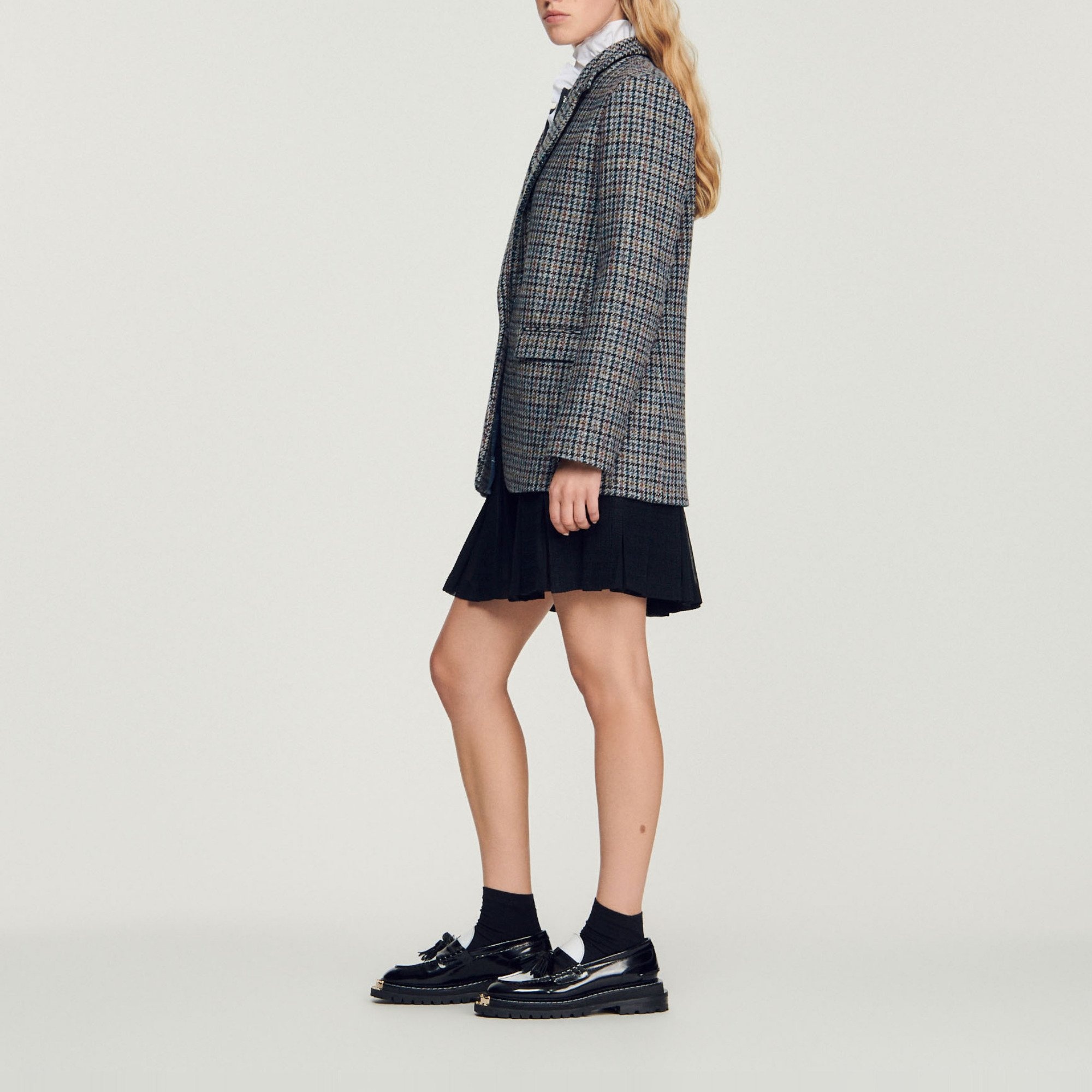 Checked tailored jacket - 7