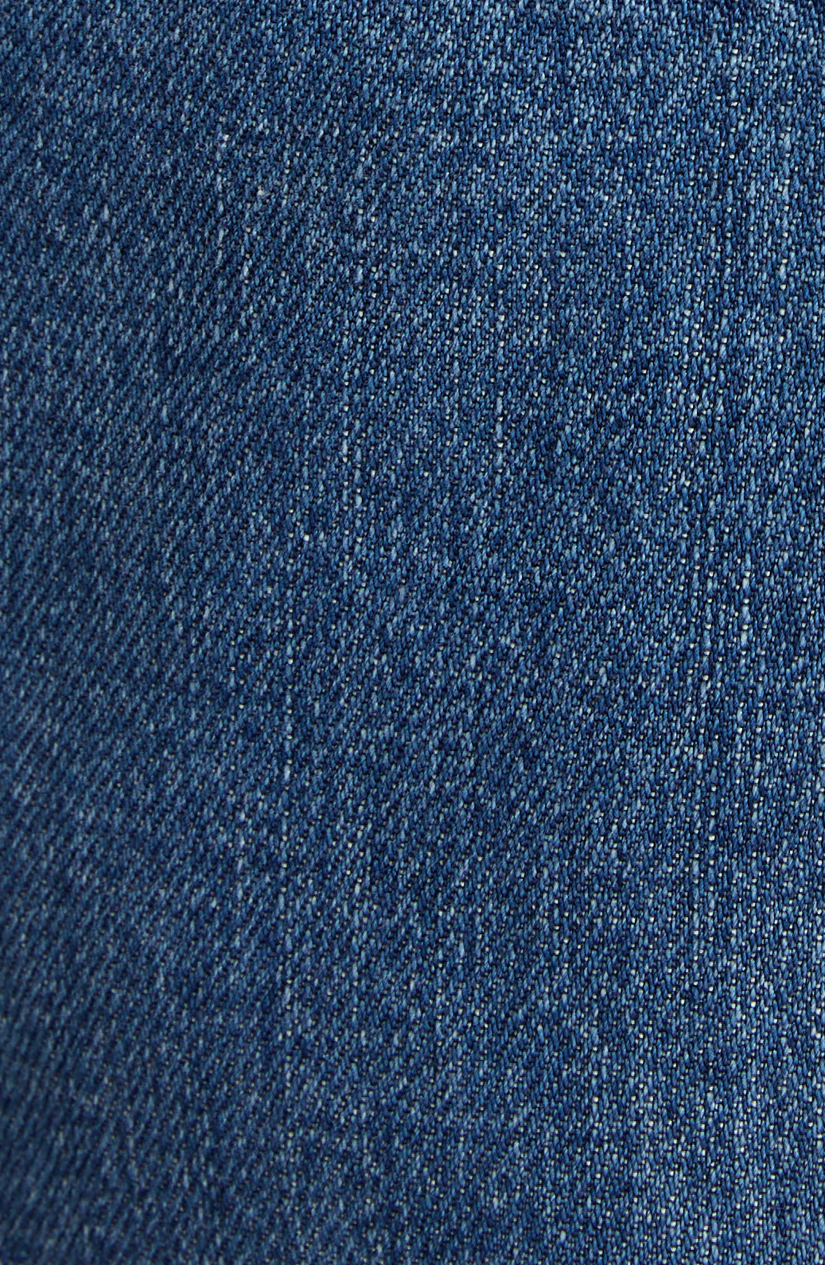 Denim Wide Leg Jeans - 6