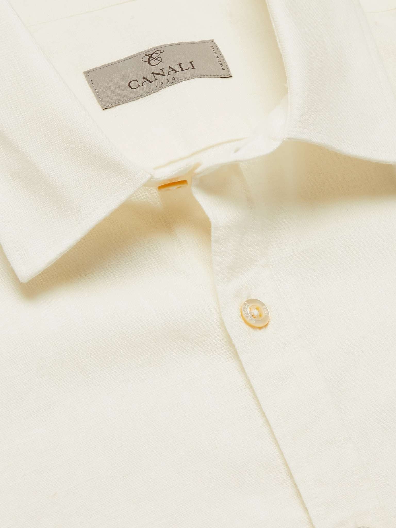 Linen and Lyocell-Blend Shirt - 5