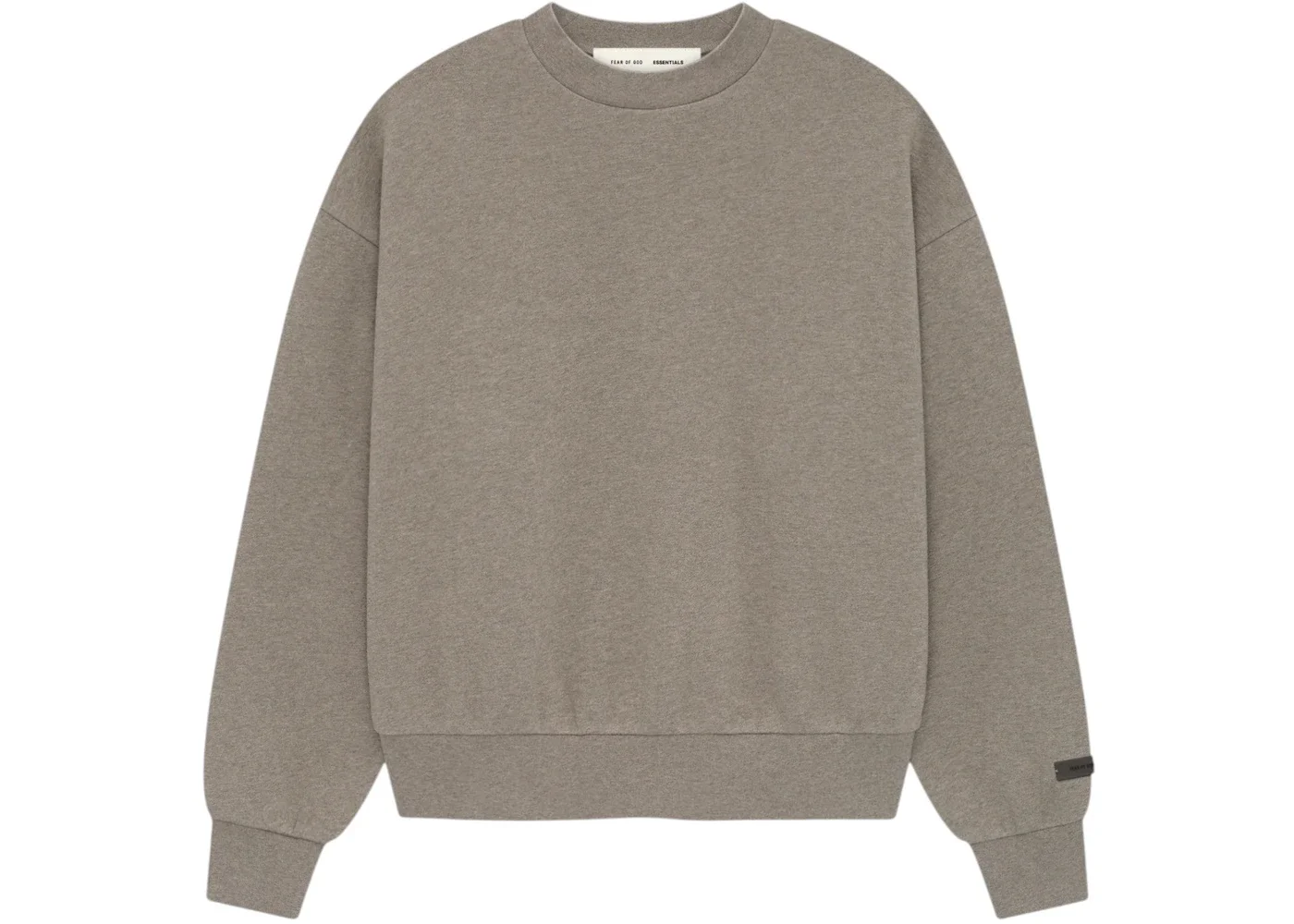 Fear of God Essentials Classic Crewneck Sweatshirt (FW25) Homestead Heather - 1