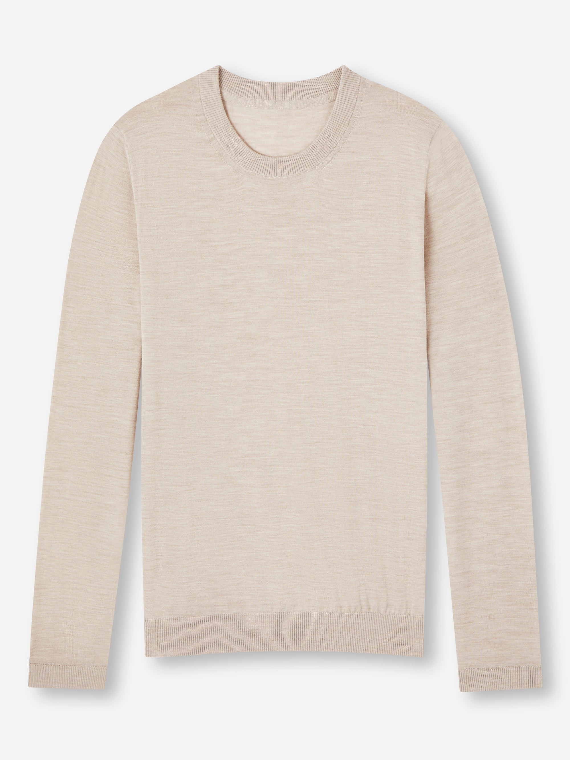 Men's Sweater Orson Merino Wool Oat - 2