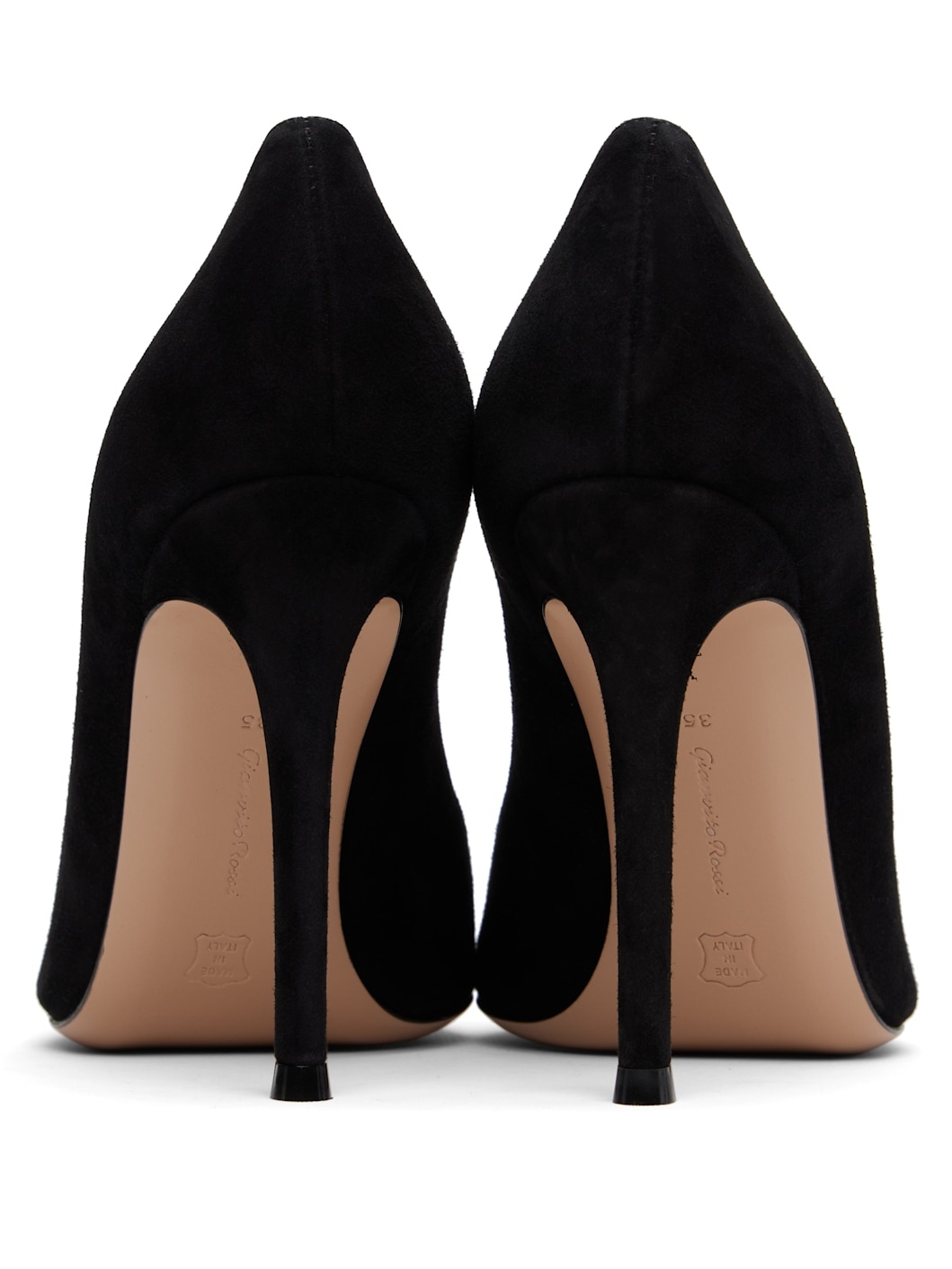 Black Gianvito 105 Heels - 2