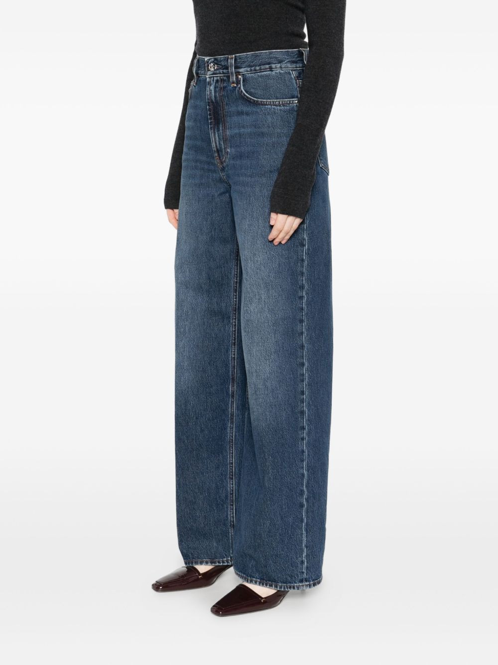 wide leg jeans - 3