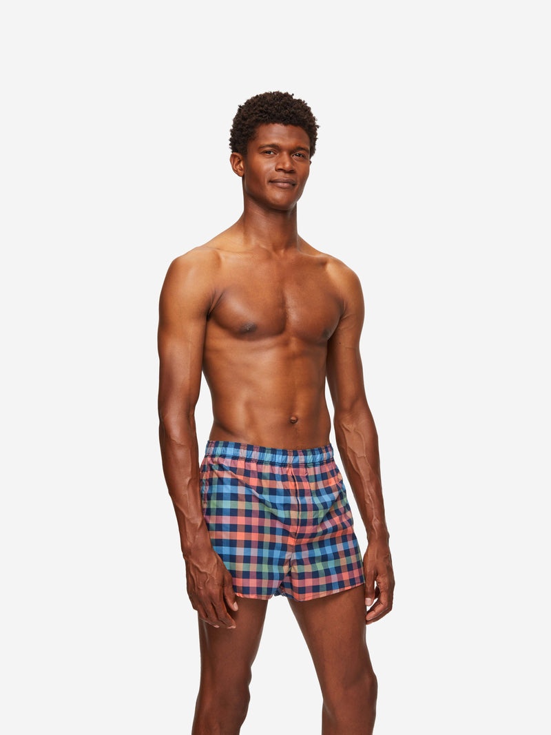 Men's Modern Fit Boxers Barker 34 Cotton Multi - 3