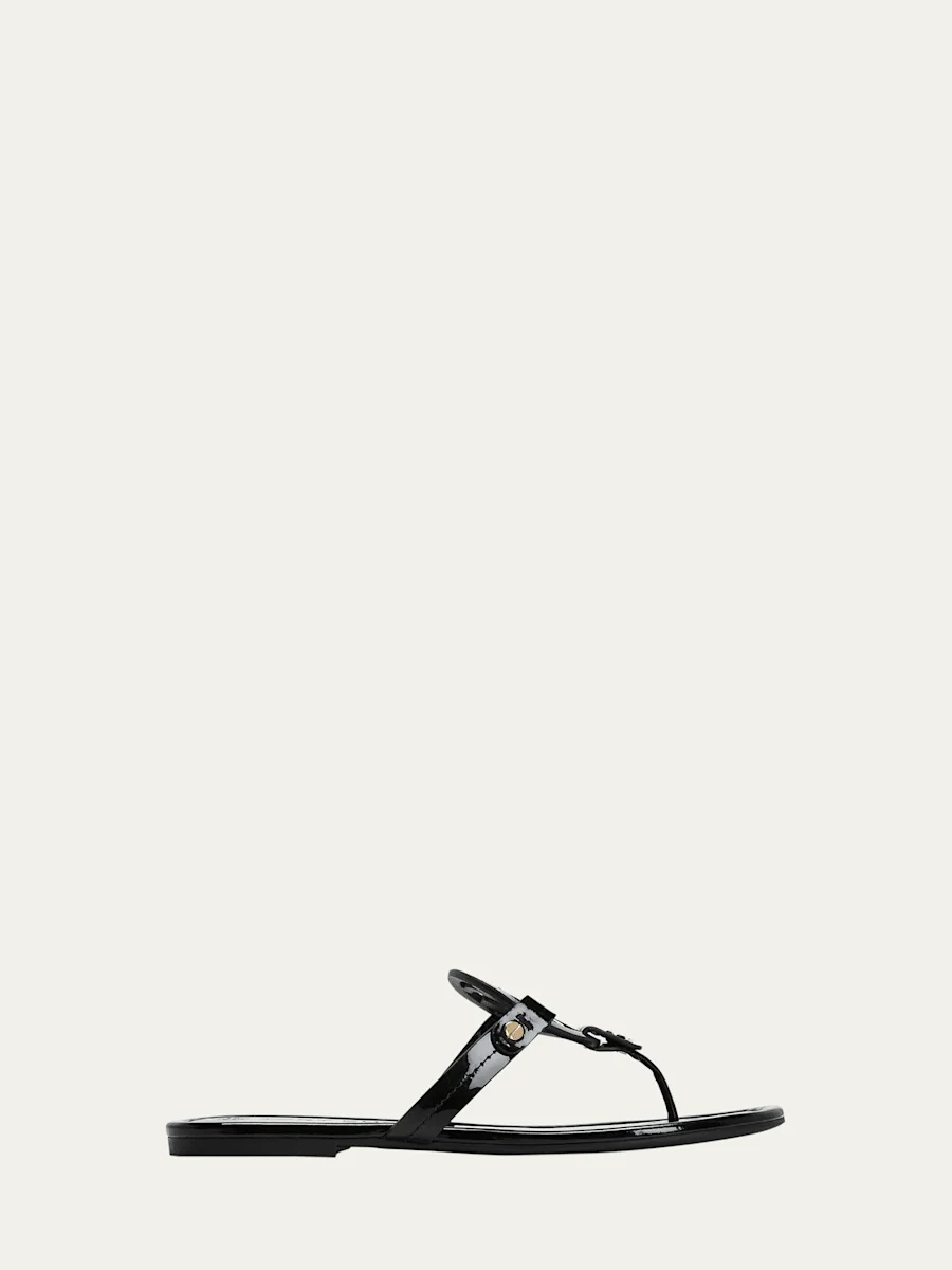 Miller Patent Leather Sandals - 1