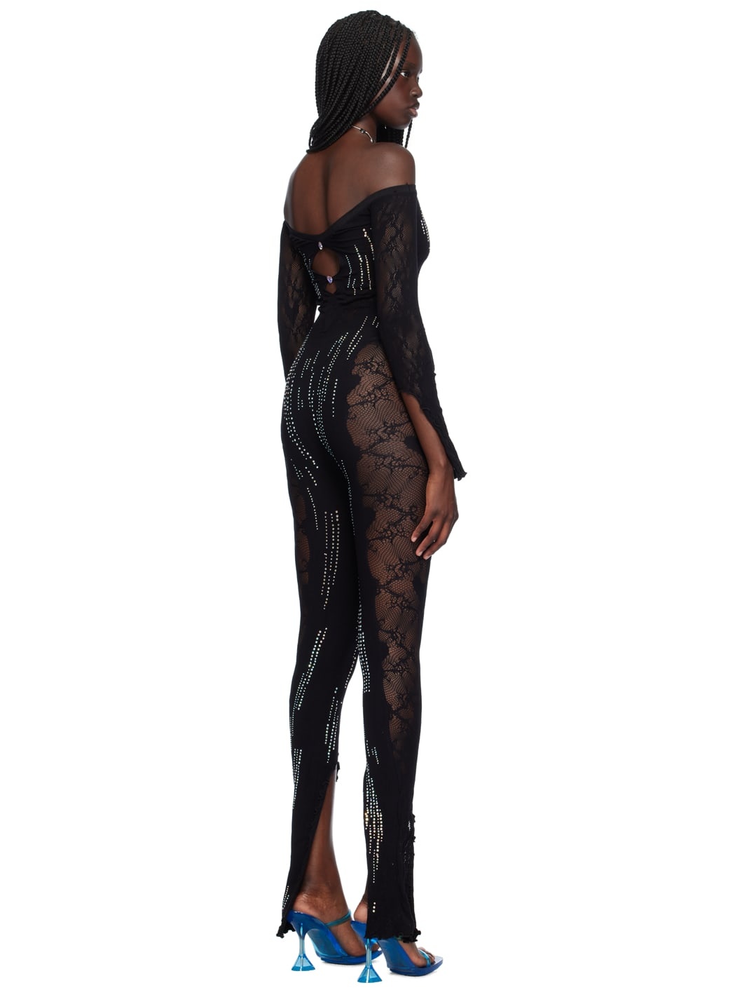 Black Adella Jumpsuit - 3