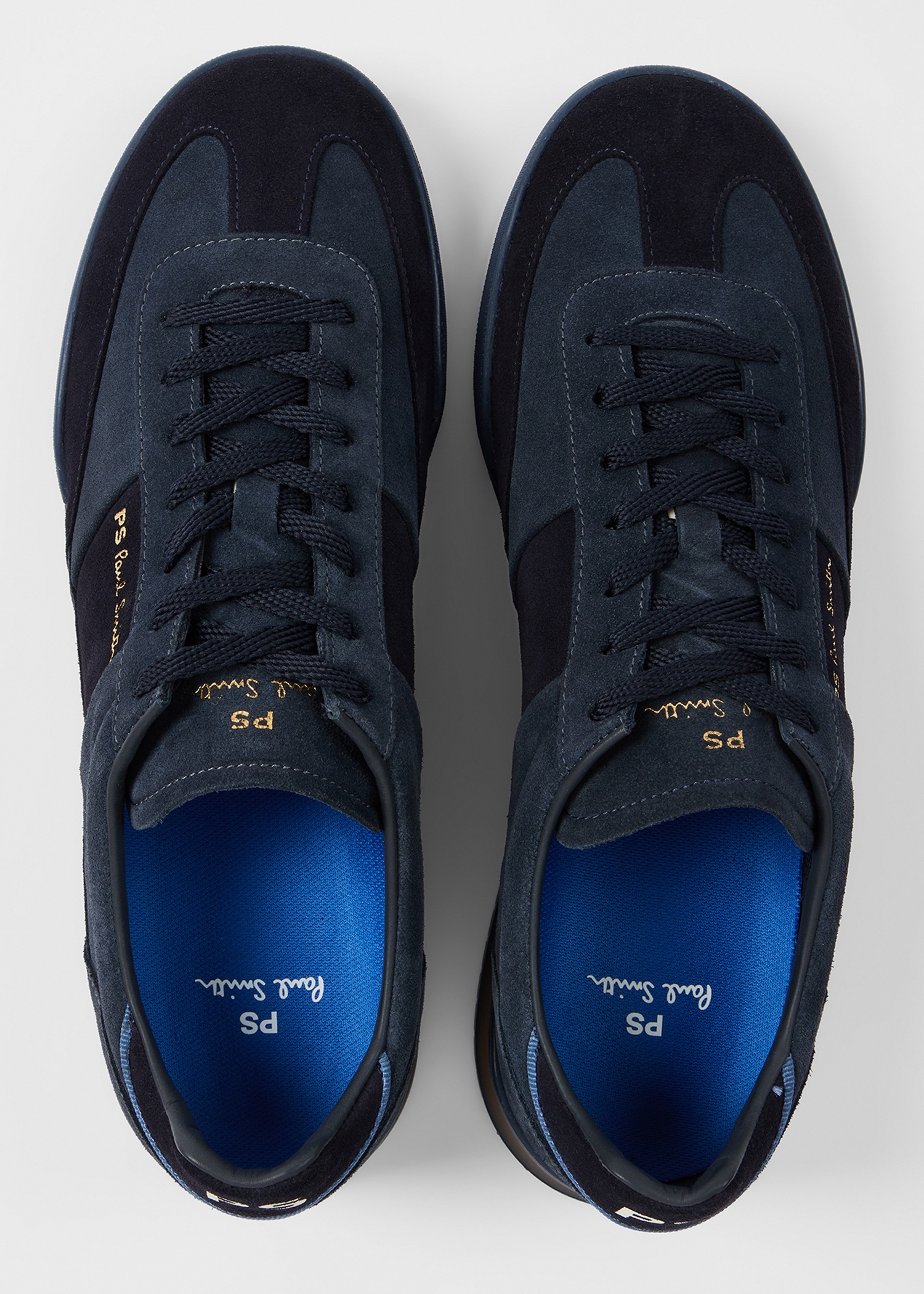 Navy Suede 'Dover' Trainers - 6