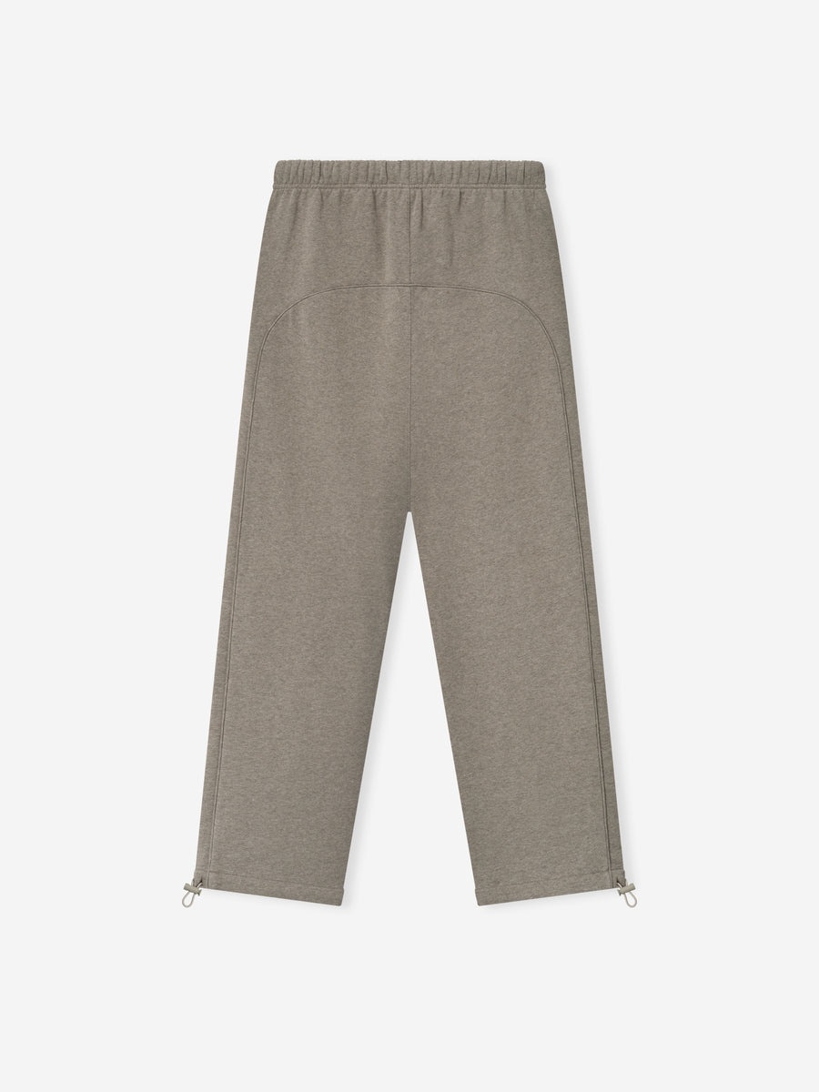 Relaxed Fleece Sweatpant With Piping - 5
