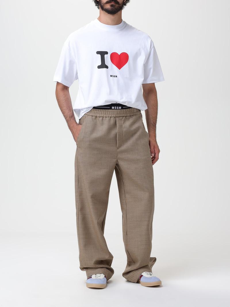 MSGM MSGM cotton t-shirt outlook
