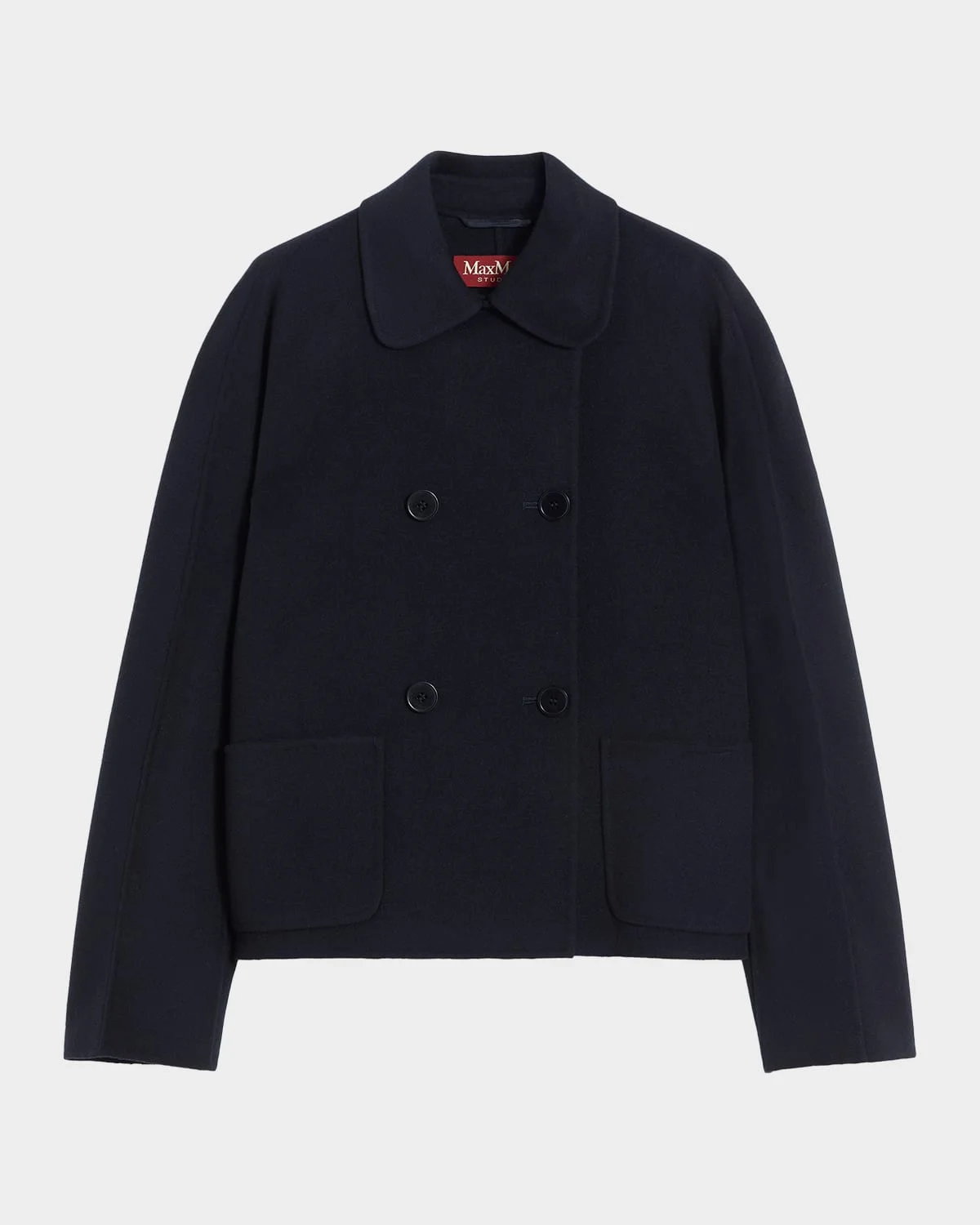 Eden Double-Breasted Broadcloth Jacket - 1