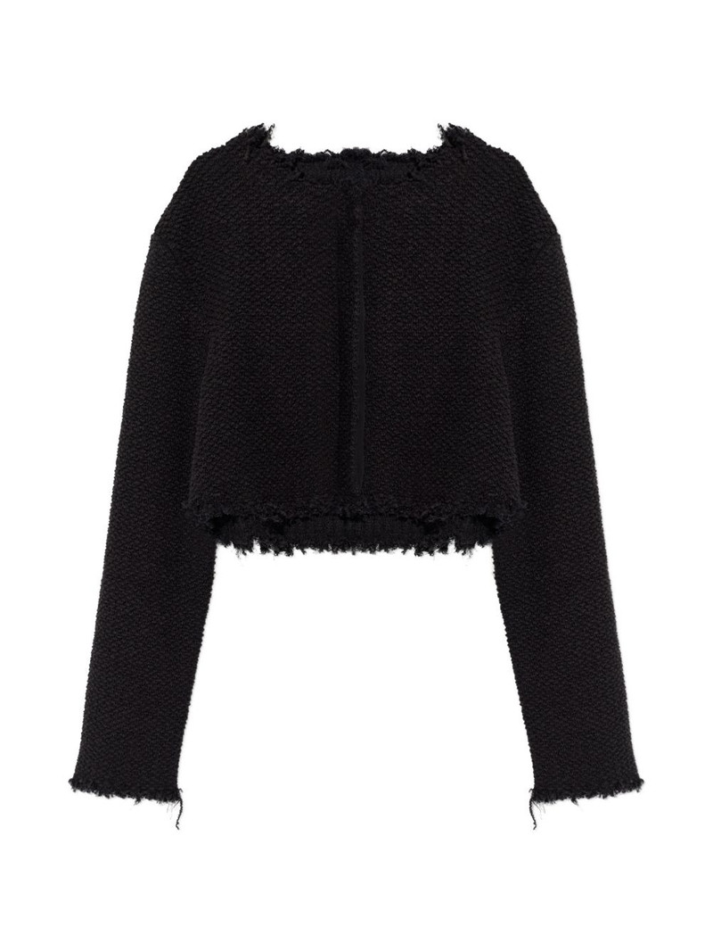 frayed cardigan 1