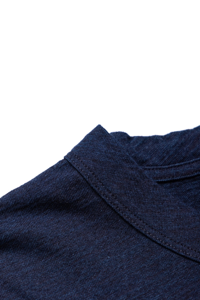 Indigo Jersey Crew Neck S/S T-shirt 7