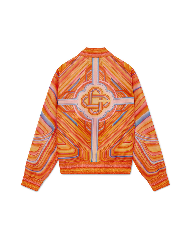 CASABLANCA Organza Low Rider Bomber Jacket | Casablanca Paris outlook