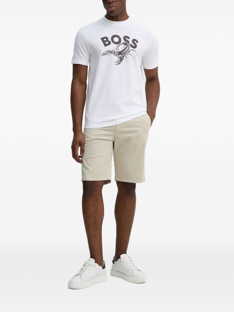 BOSS drawstring-waistband shorts outlook