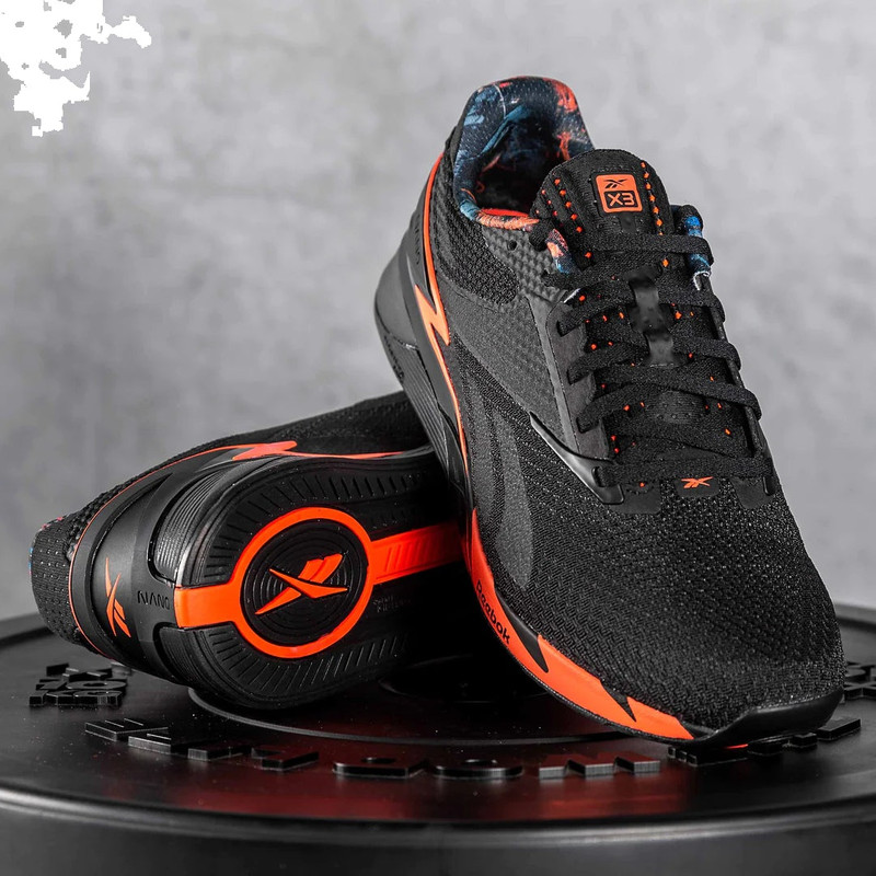 Reebok Reebok Nano X3 'Black Orange Flare' HP6075 outlook