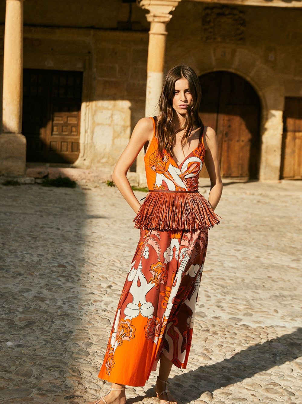Johanna Ortiz Sumo Florentino Ankle Dress | REVERSIBLE