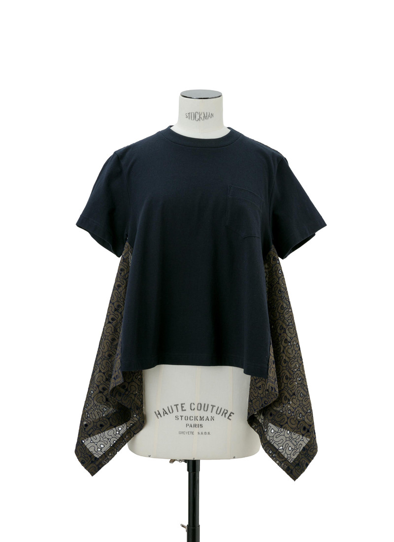 sacai sacai Embroidery T-Shirt outlook