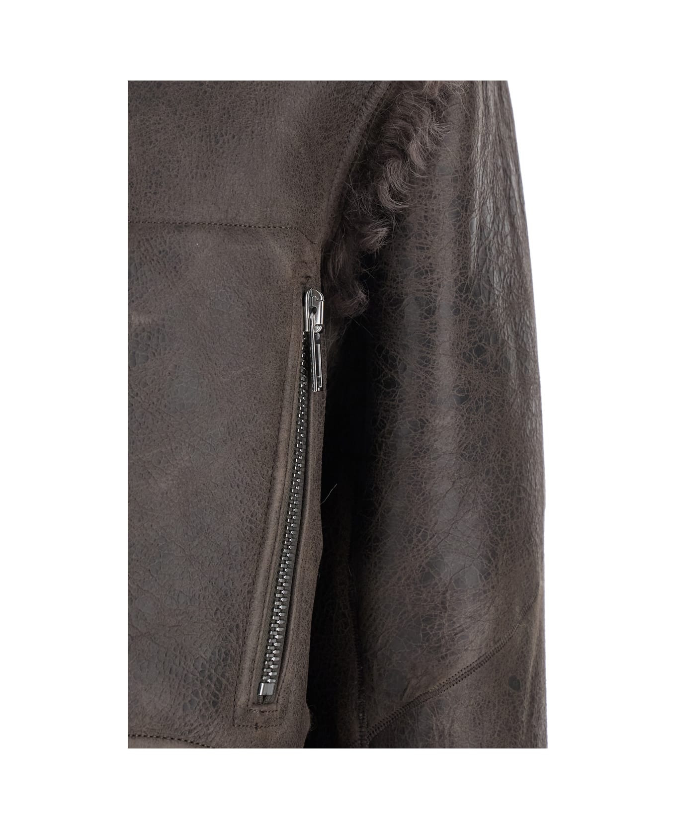 Exploder Shearling Jacket - 3