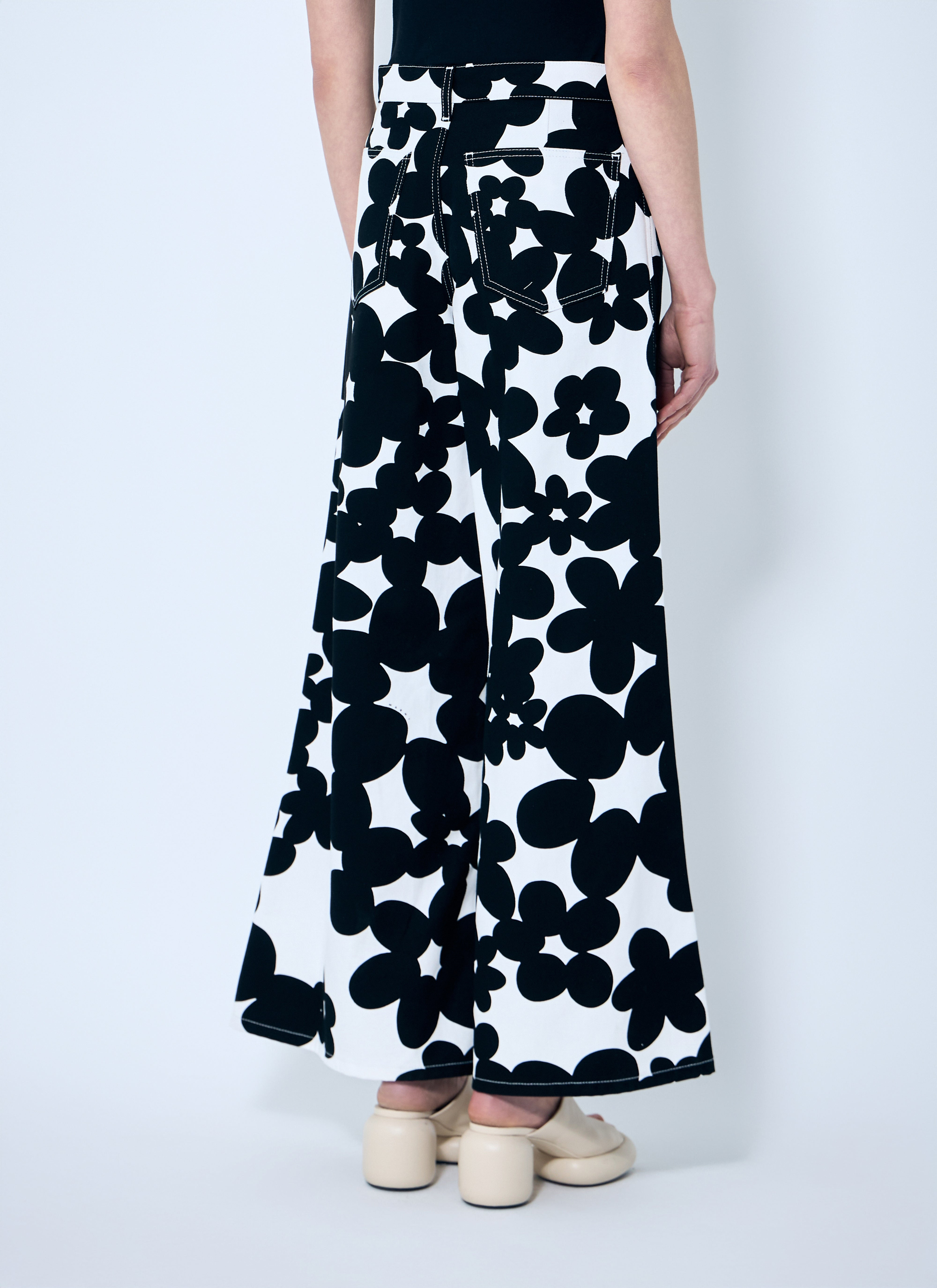 Marni Women Dillies Print Pants - 4