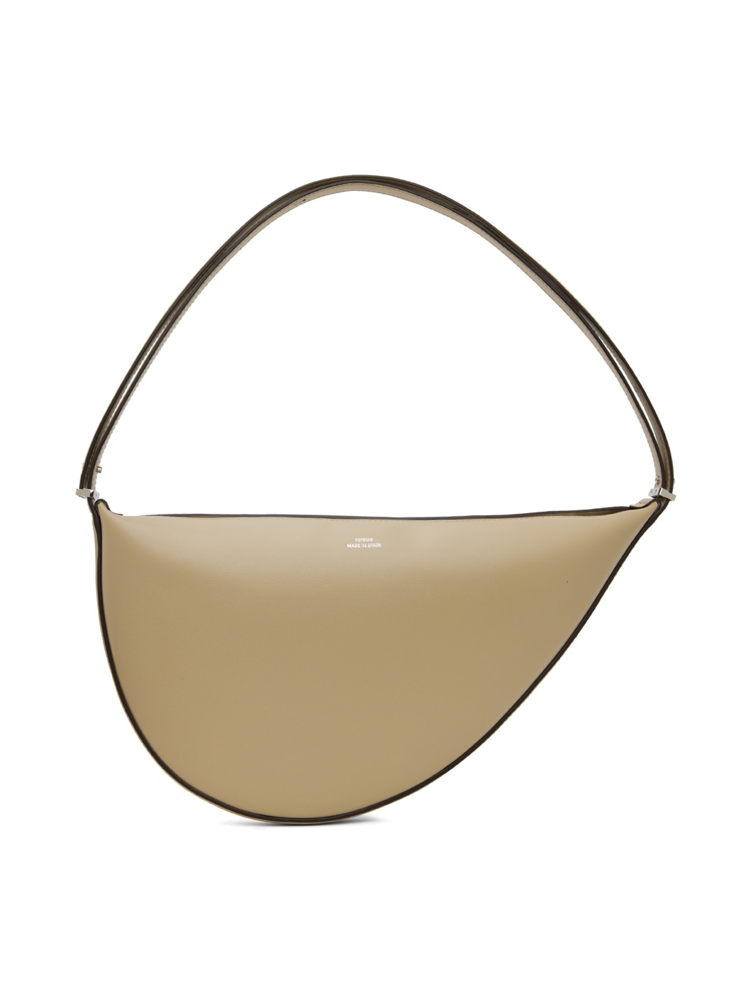 Taupe Scooped Sling Bag - 1