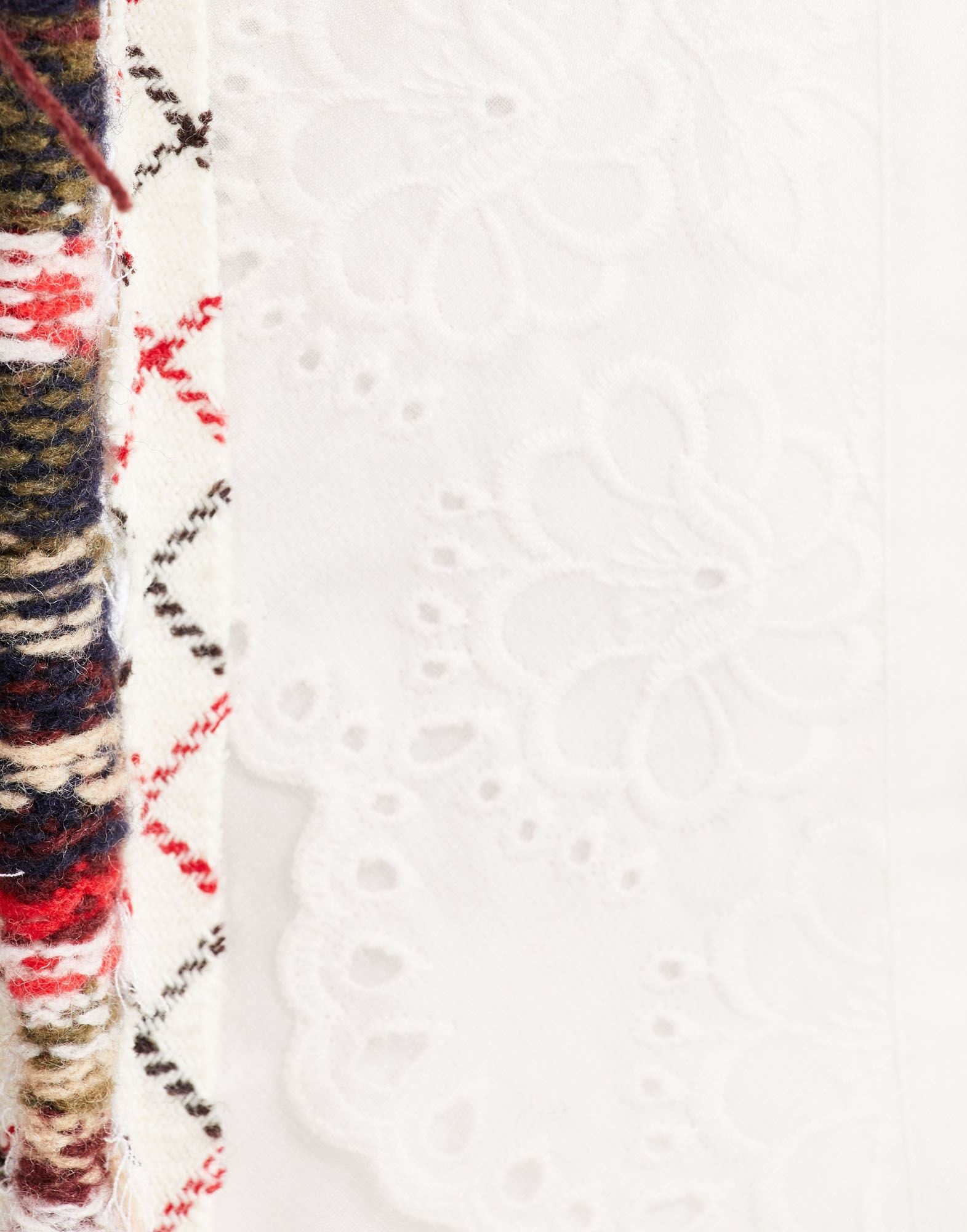 Spliced cardigan dress - 6