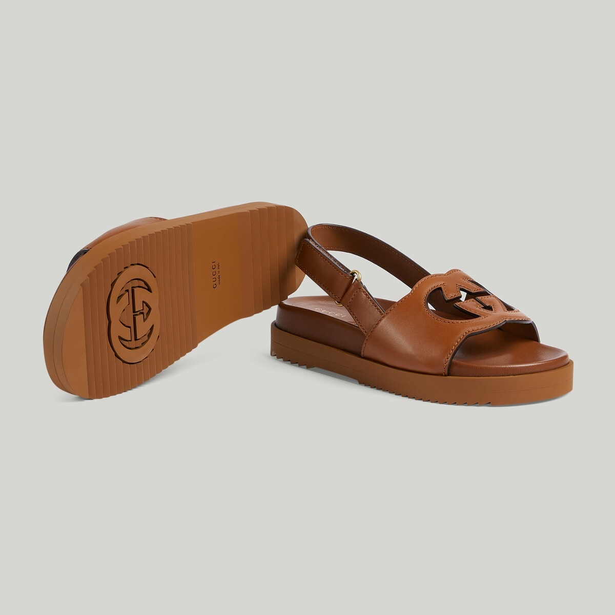 Women's Interlocking G sandal - 6