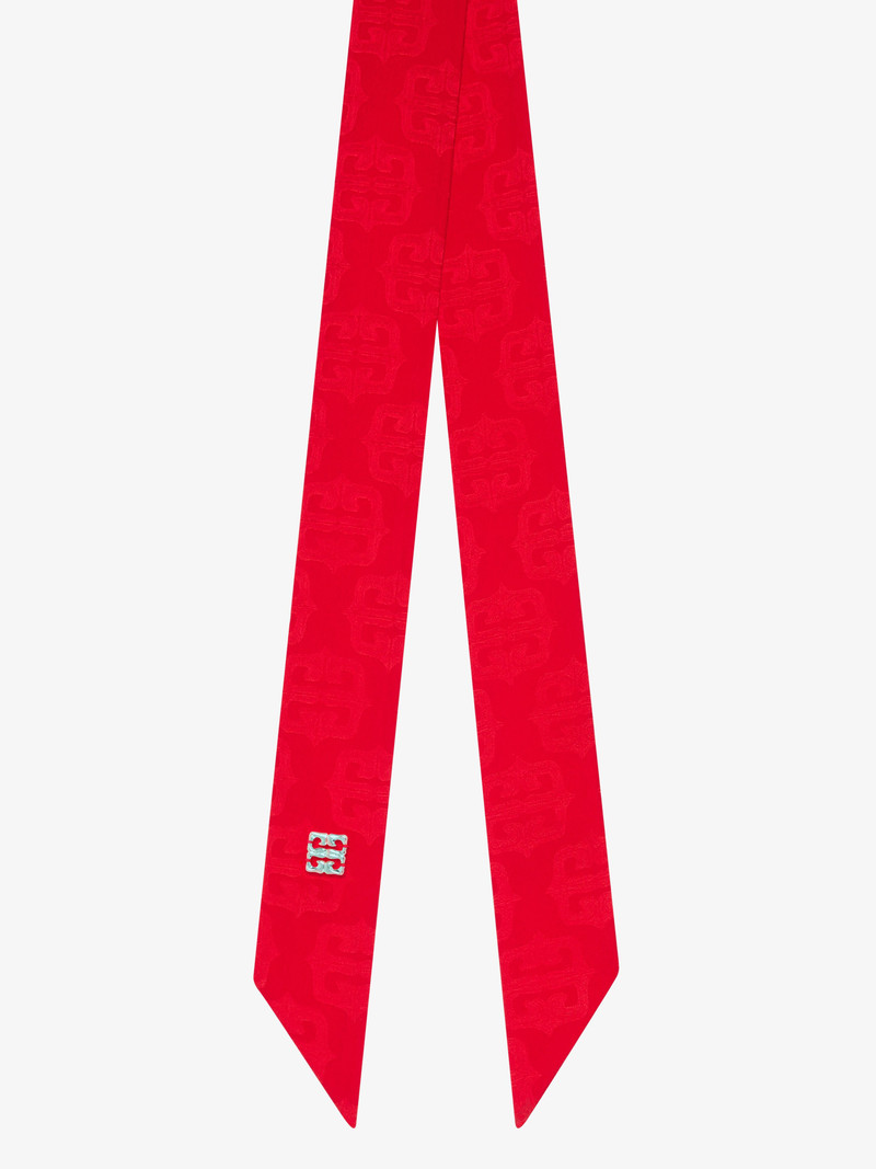 Givenchy 4G LIQUID BANDEAU IN SILK WITH 4G DETAIL outlook