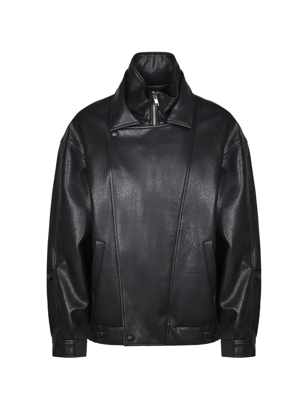 elasticated-hem jacket - 1